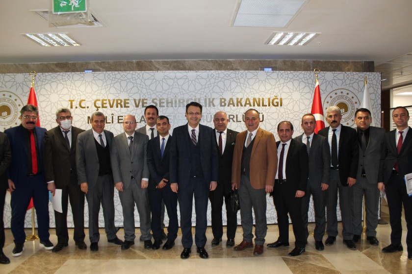 Adana Çevre, Şehircilik ve İklim Değişikliği İl Müdürlüğü Milli Emlak Dairesi Başkanlığı ile Gerçekleştirilen Değerlendirme Toplantısı