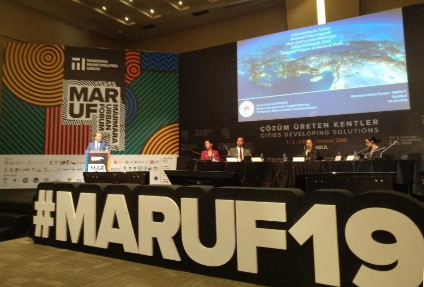 Marmara Uluslararası Kent Forumu / Marmara Urban Foruma (MARUF) katılım sağlandı.