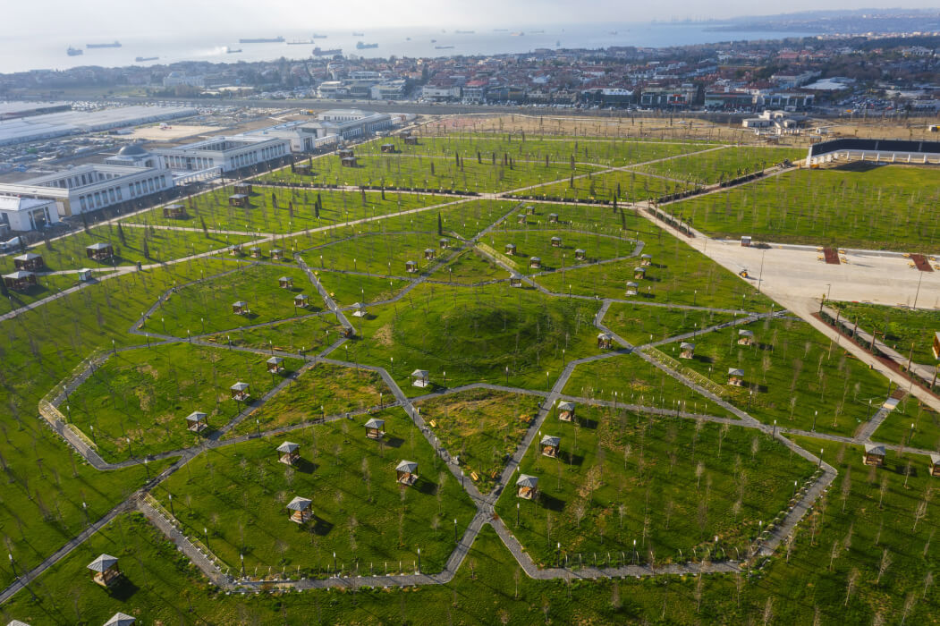 İstanbul Atatürk Havalimanı Millet Bahçesi Açıldı.