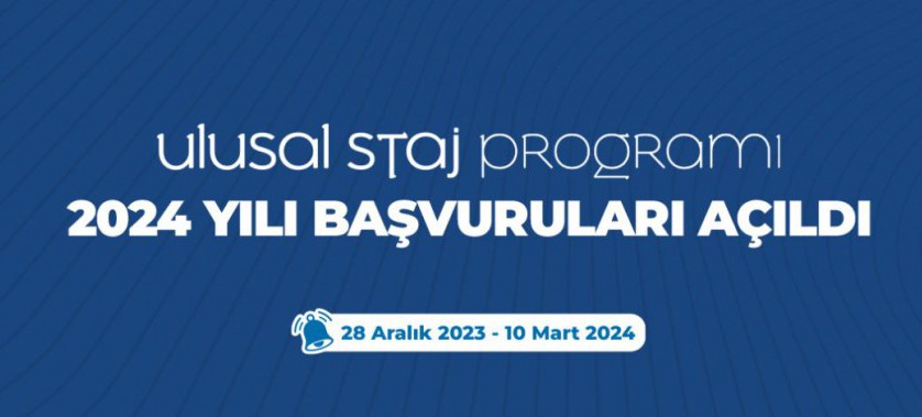 2024 YILI STAJ BAŞVURUSU