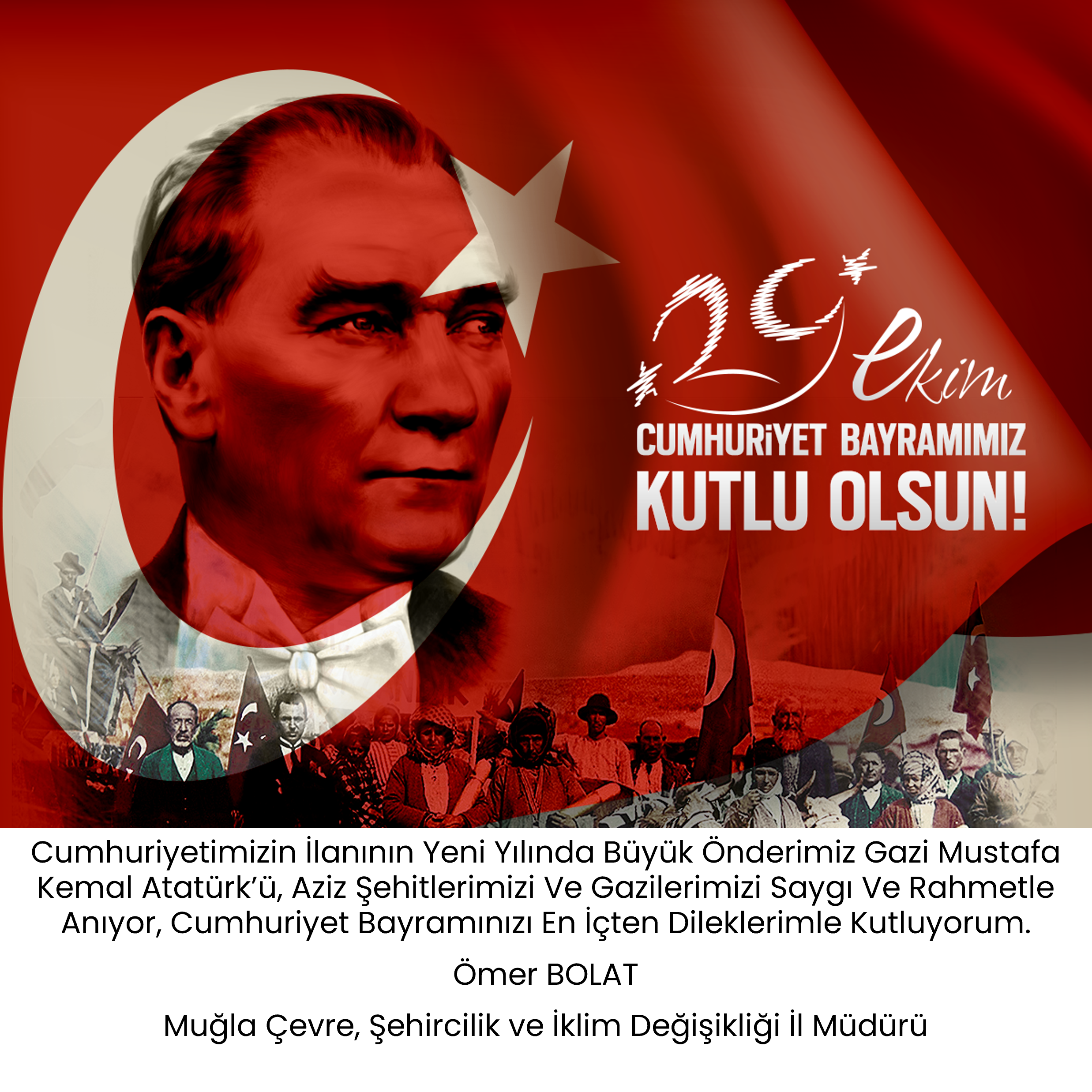 29 Ekim Cumhuriyet Bayramımız Kutlu Olsun