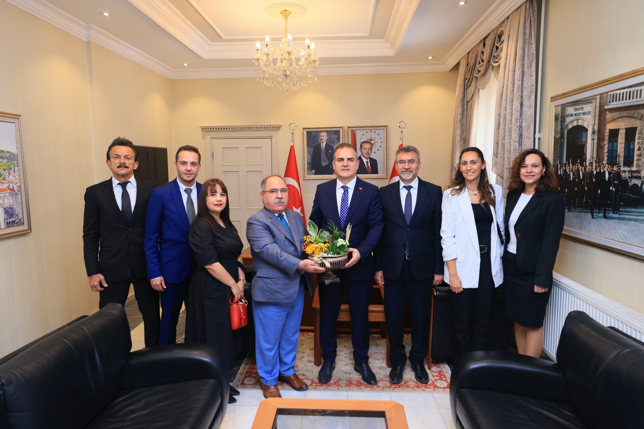 5 HAZİRAN DÜNYA ÇEVRE GÜNÜ SEBEBİYLEVALİLİK MAKAMI ZİYARET EDİLDİ