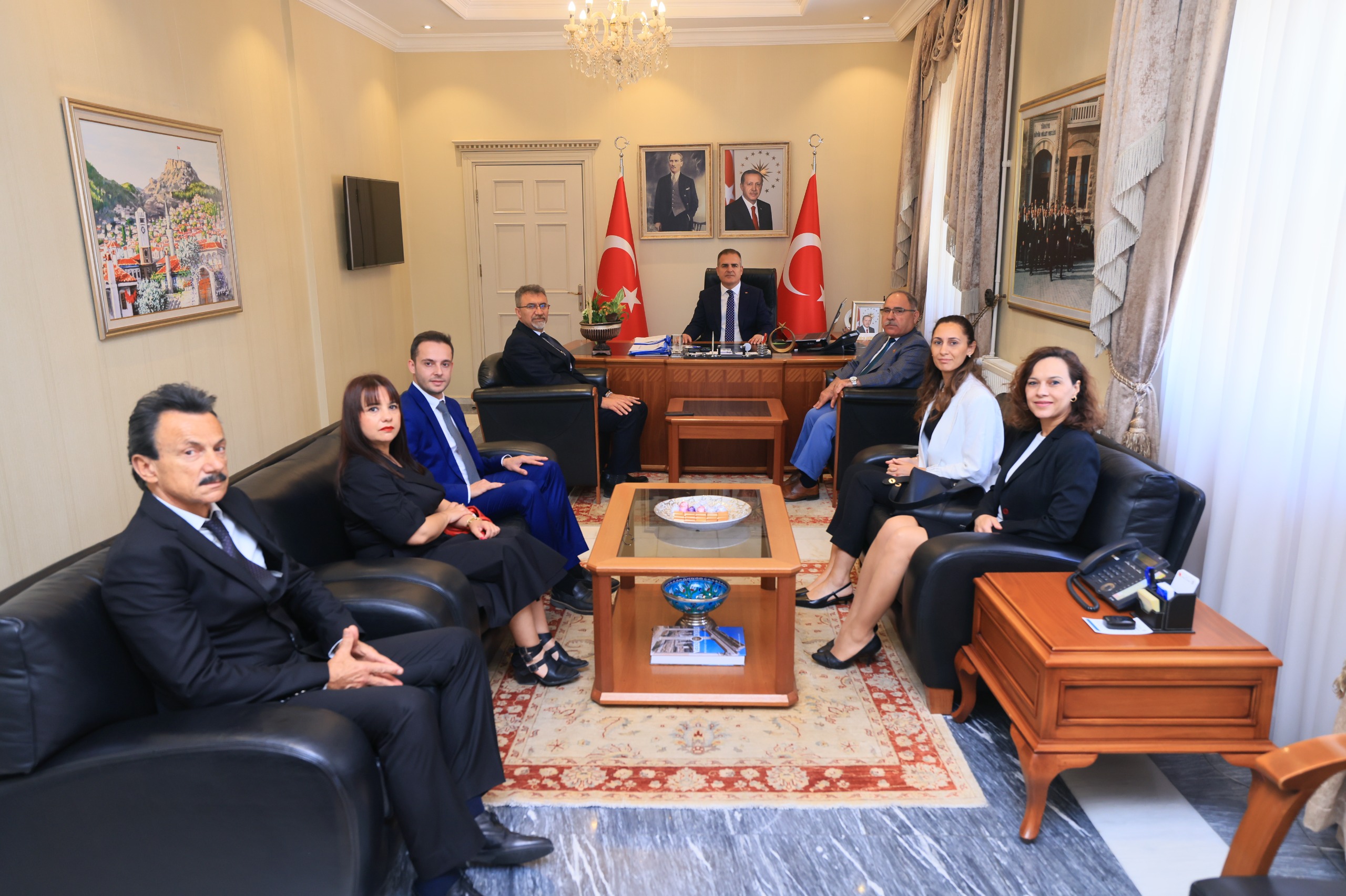 5 HAZİRAN DÜNYA ÇEVRE GÜNÜ SEBEBİYLEVALİLİK MAKAMI ZİYARET EDİLDİ