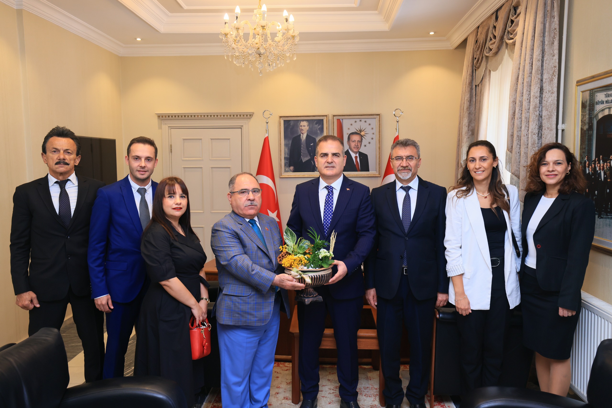 5 HAZİRAN DÜNYA ÇEVRE GÜNÜ SEBEBİYLEVALİLİK MAKAMI ZİYARET EDİLDİ