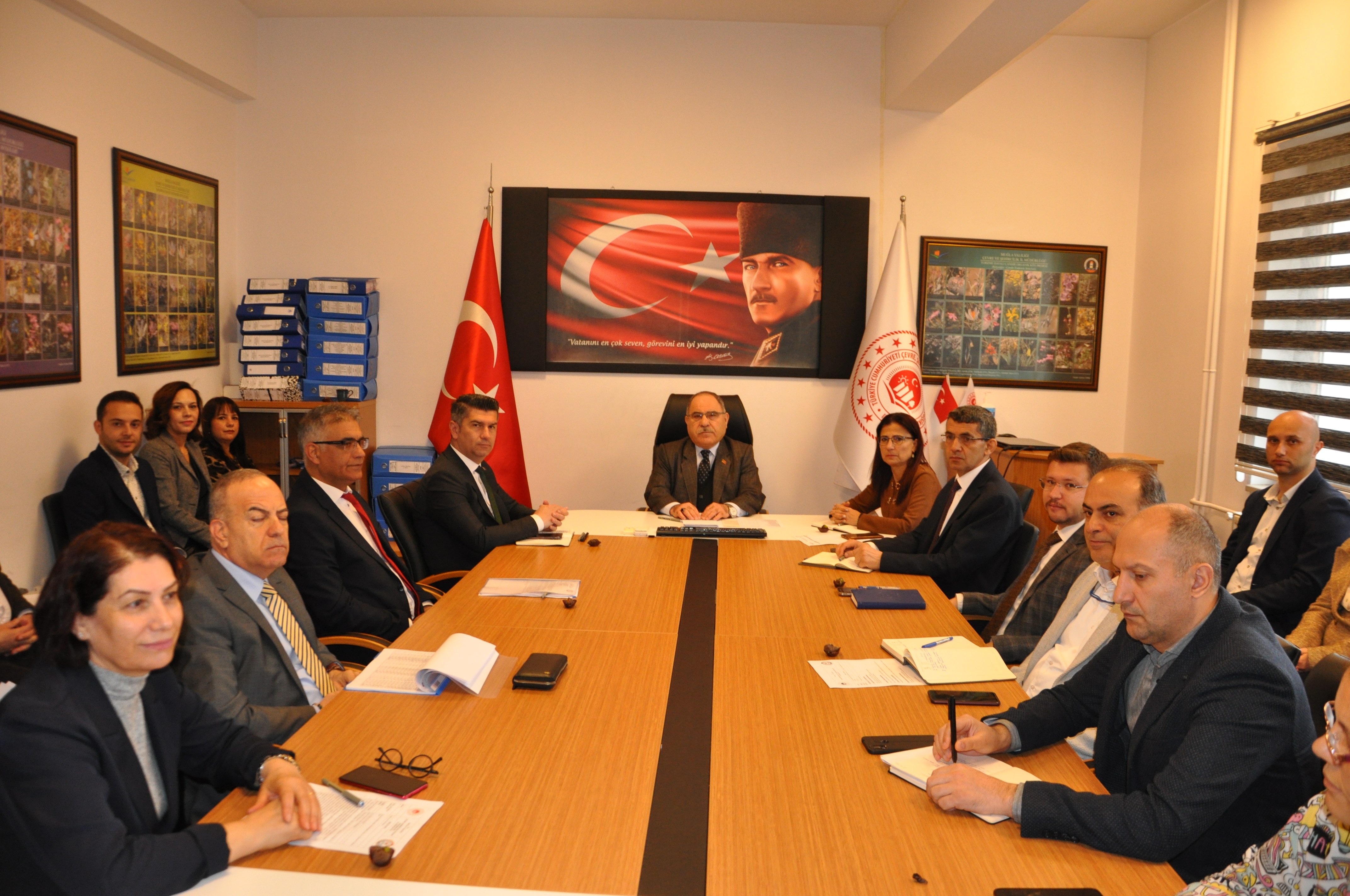 AYLIK DEĞERLENDİRME TOPLANTISI YAPILMIŞTIR