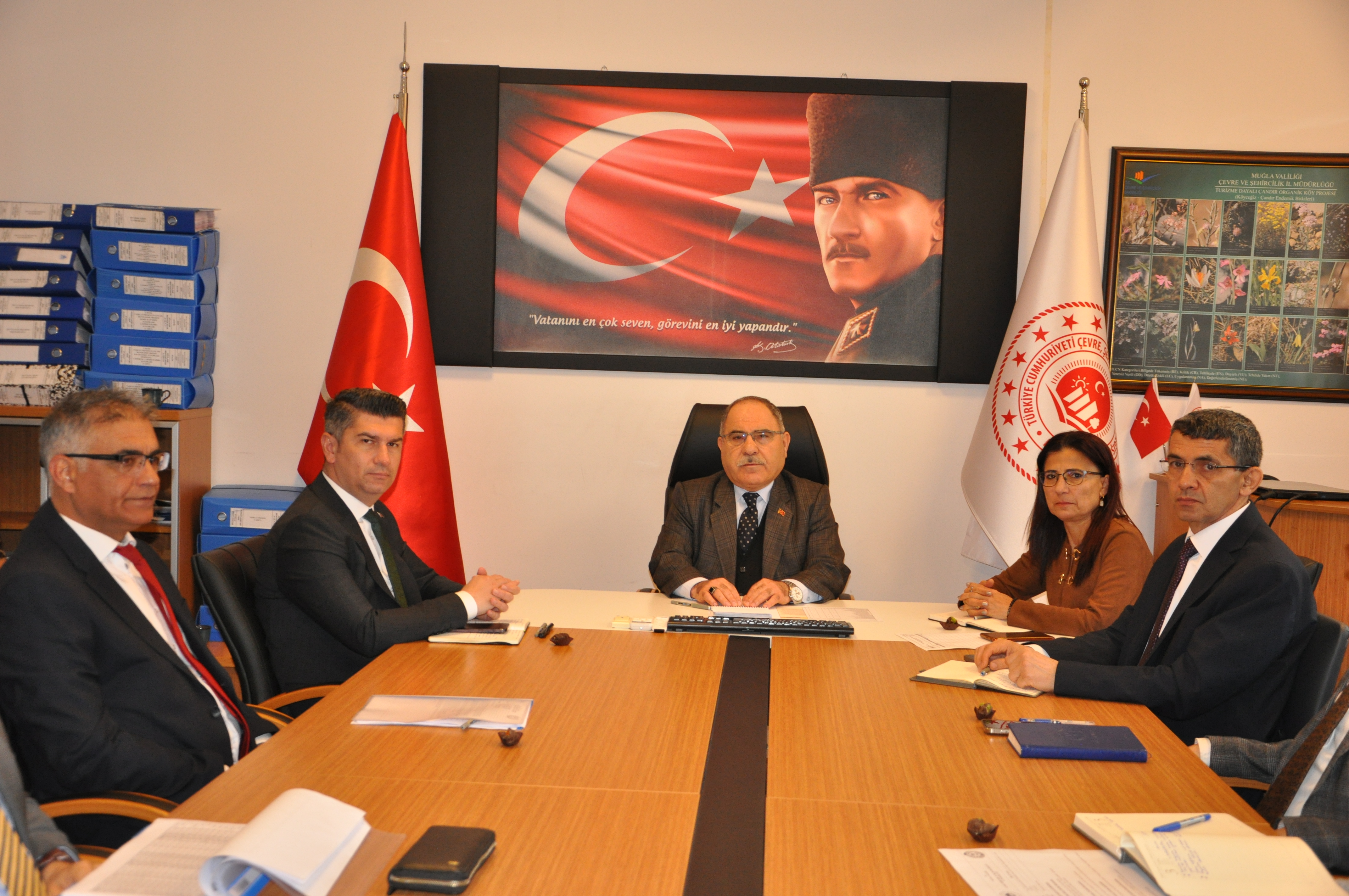 AYLIK DEĞERLENDİRME TOPLANTISI YAPILMIŞTIR