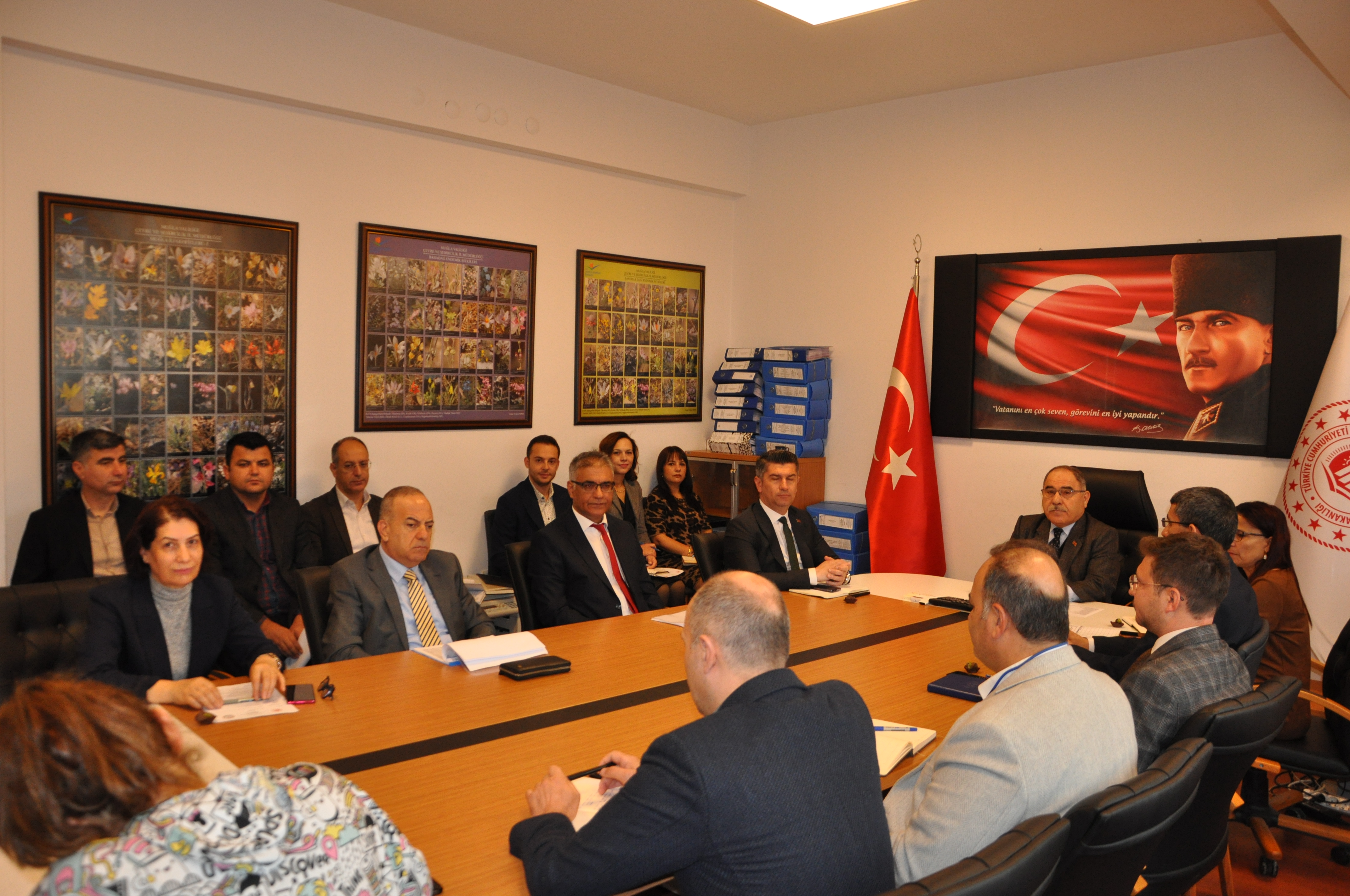 AYLIK DEĞERLENDİRME TOPLANTISI YAPILMIŞTIR