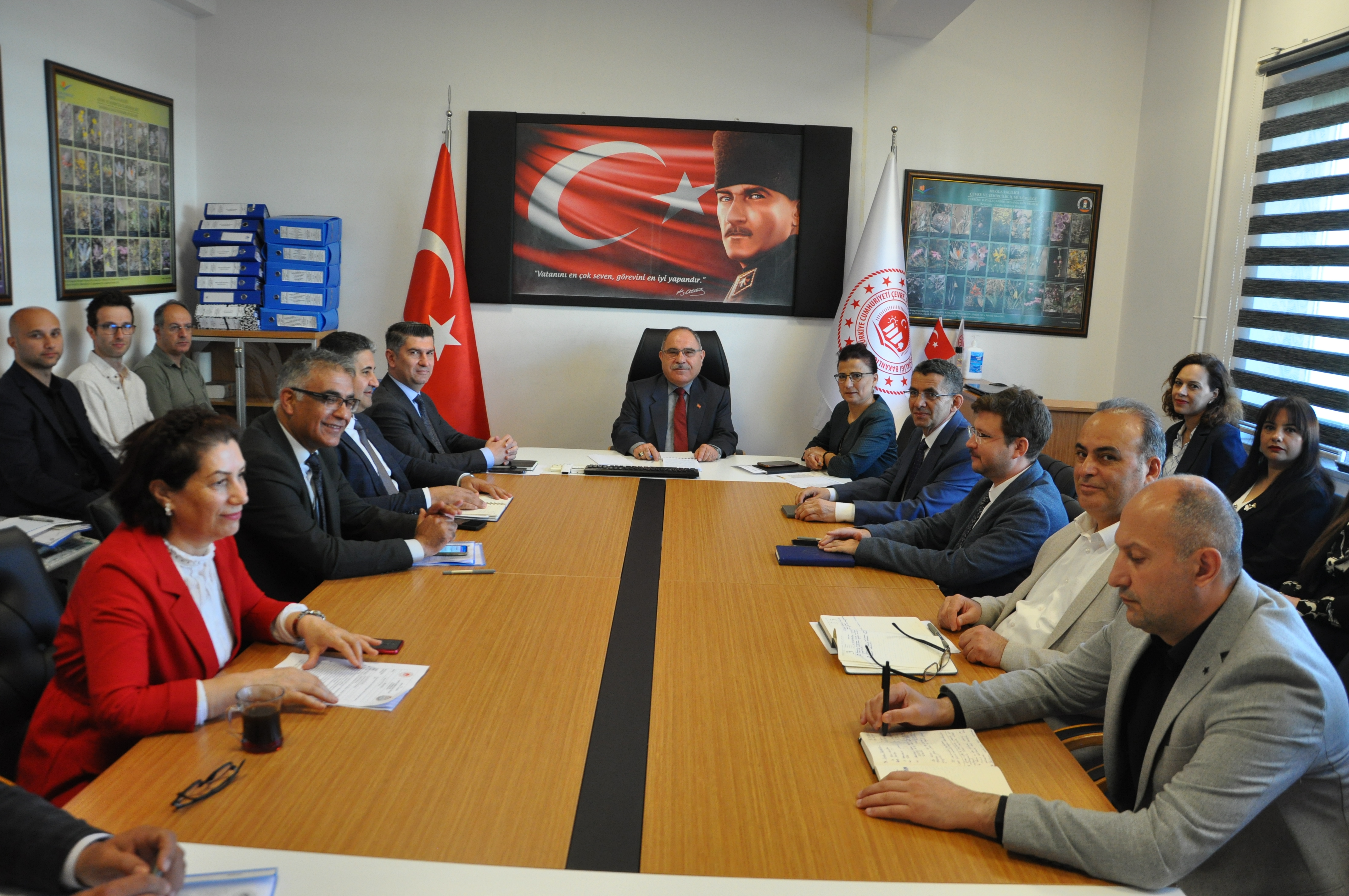AYLIK DEĞERLENDİRME TOPLANTISI YAPILMIŞTIR