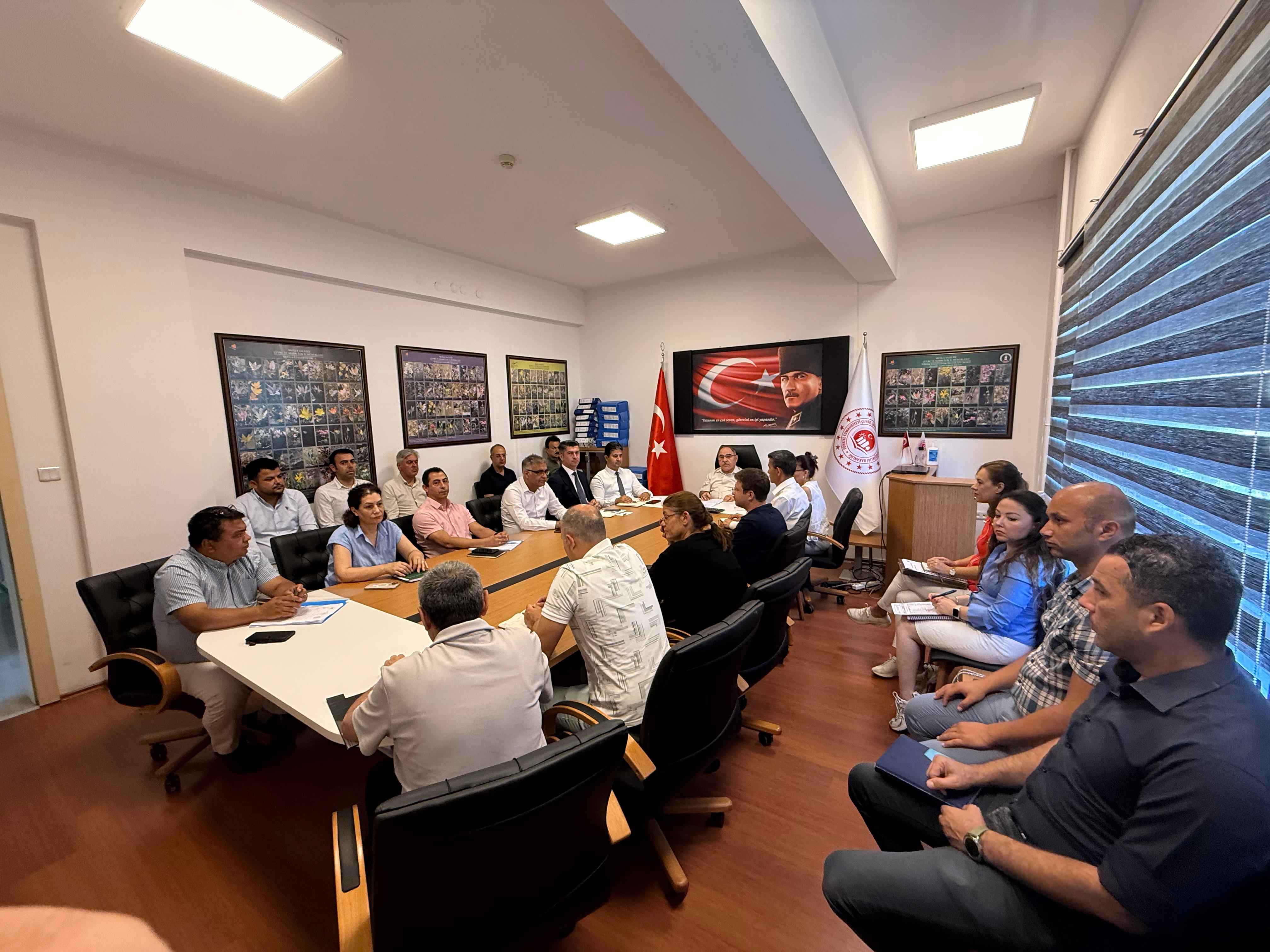 AYLIK DEĞERLENDİRME TOPLANTISI YAPILDI