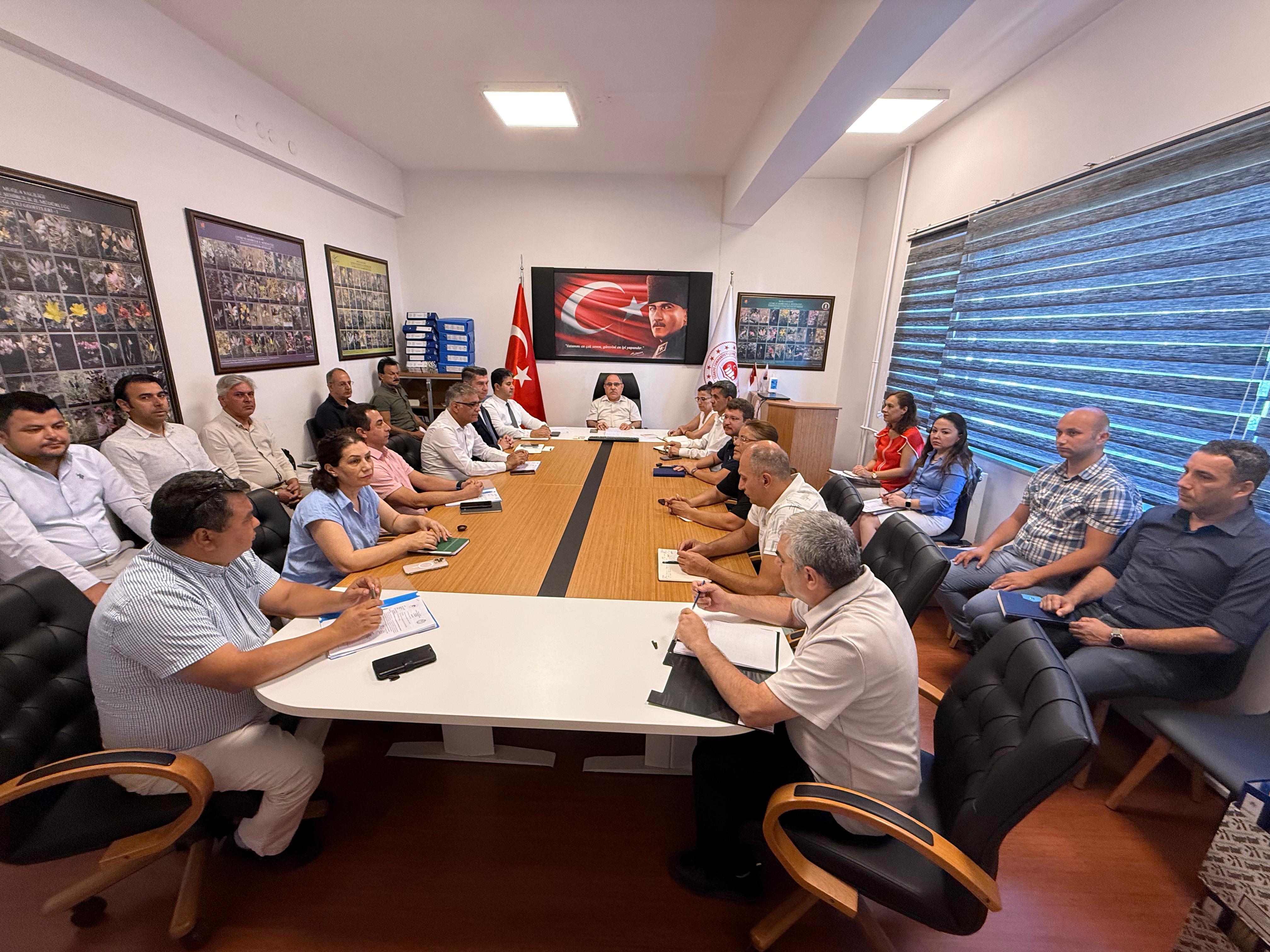 AYLIK DEĞERLENDİRME TOPLANTISI YAPILDI
