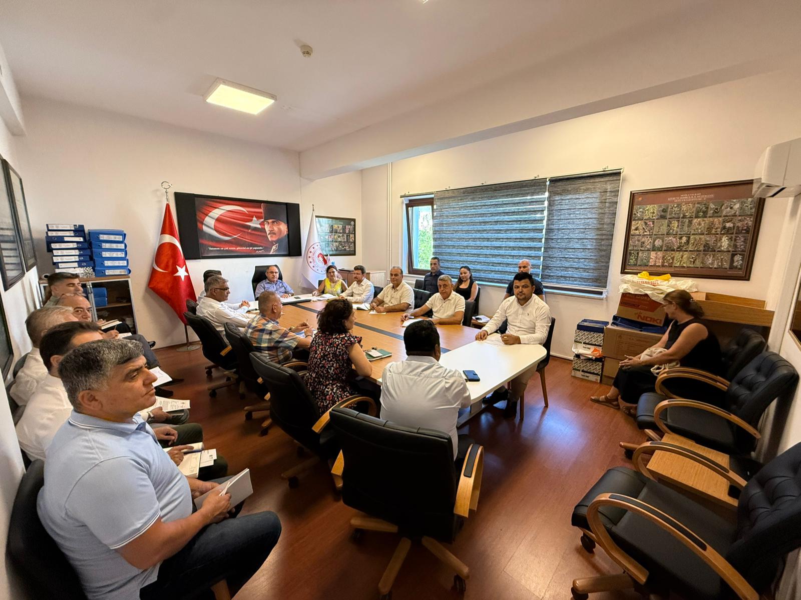 AYLIK DEĞERLENDİRME TOPLANTISI YAPILMIŞTIR