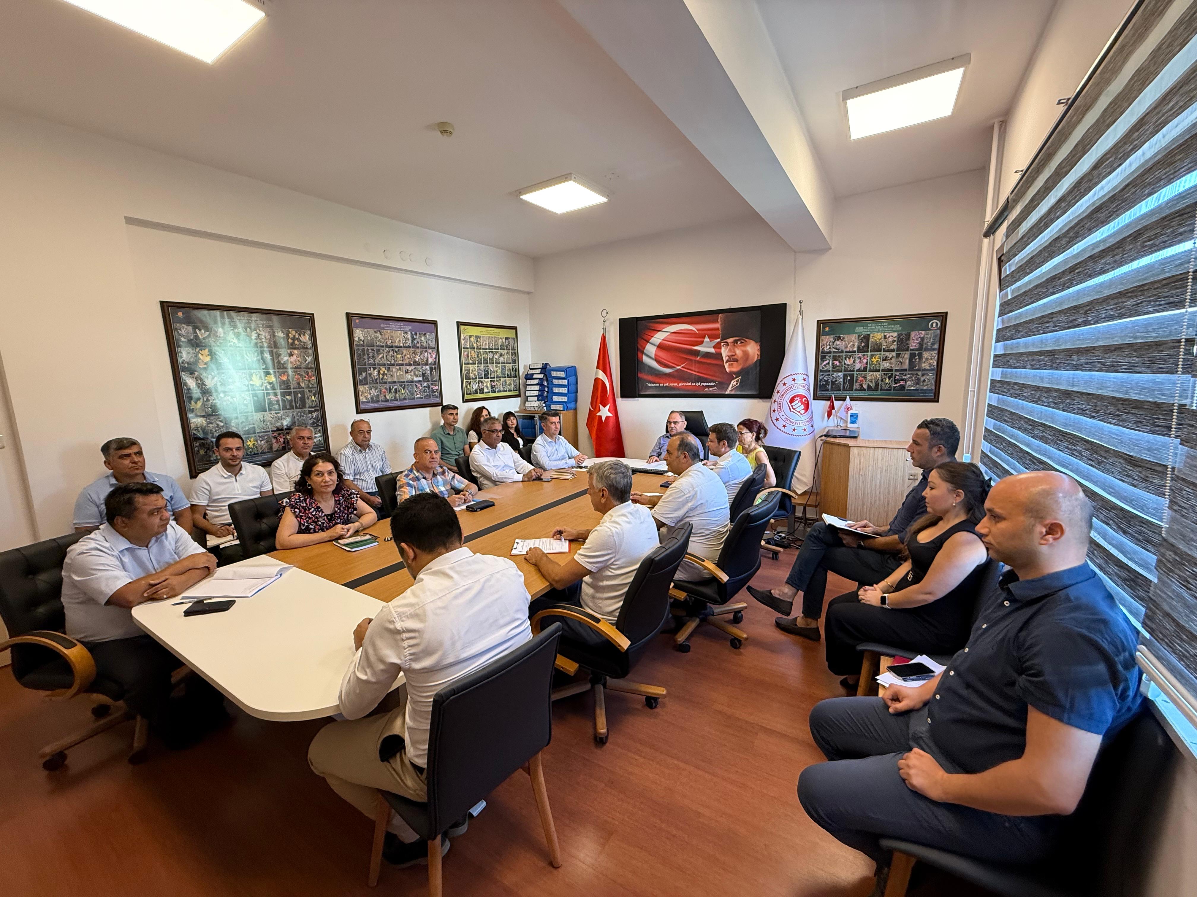 AYLIK DEĞERLENDİRME TOPLANTISI YAPILMIŞTIR