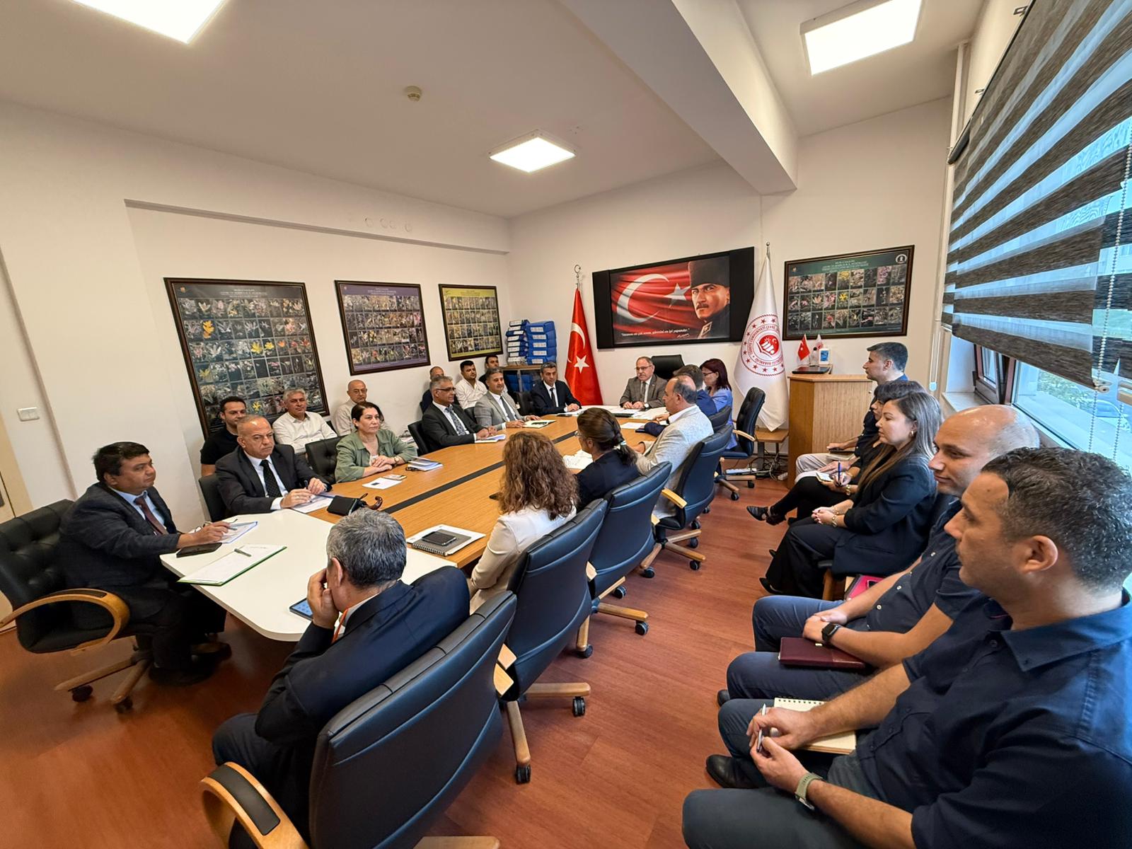 AYLIK DEĞERLENDİRME TOPLANTISI YAPILDI