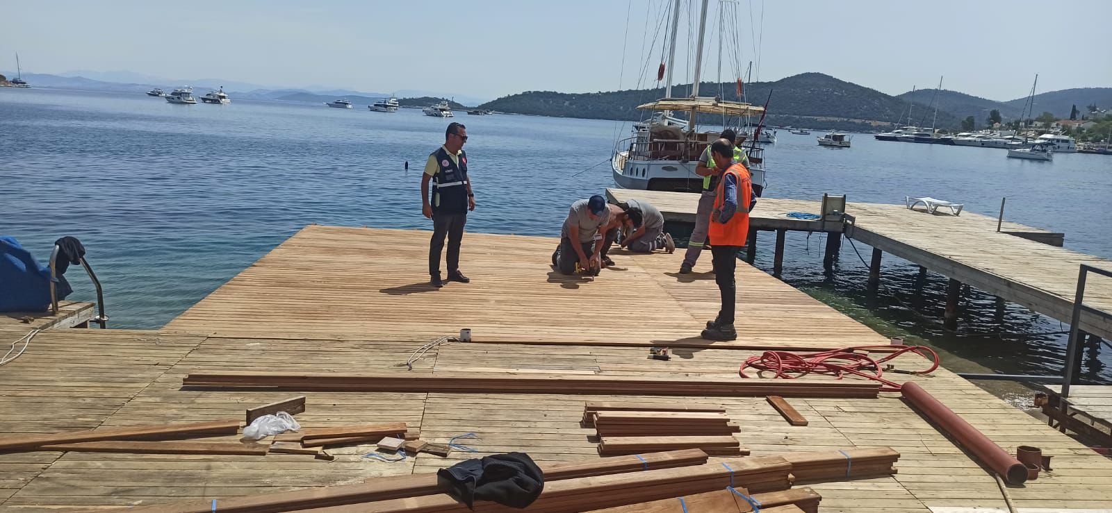 Bodrum Kıyılarında Kaçak Yapılarla Mücadele