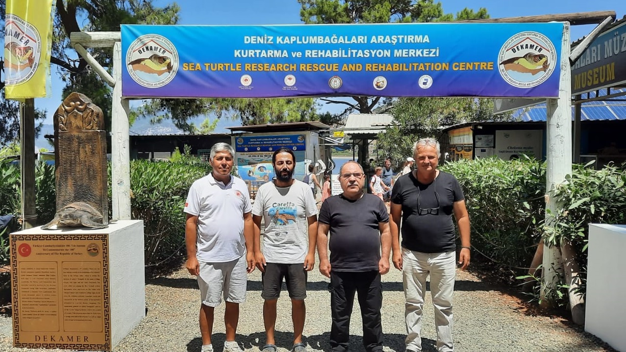 Deniz Kaplumbağaları Araştırma, Kurtarma ve Rehabilitasyon Merkezi Ziyareti