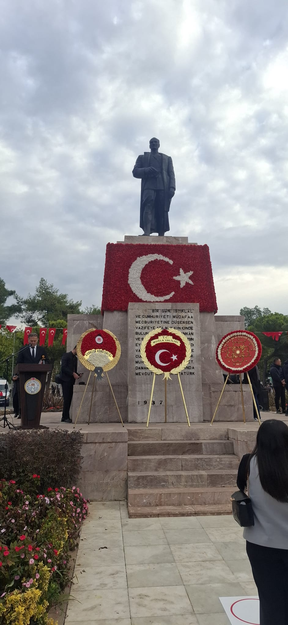GAZİ MUSTAFA KEMAL ATATÜRK’Ü SAYGI VE MİNNETLE ANIYORUZ