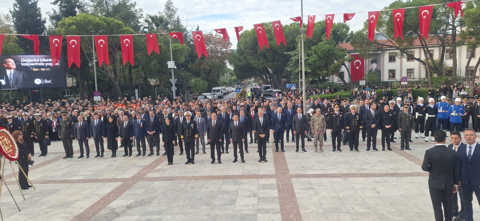 GAZİ MUSTAFA KEMAL ATATÜRK’Ü SAYGI VE MİNNETLE ANIYORUZ