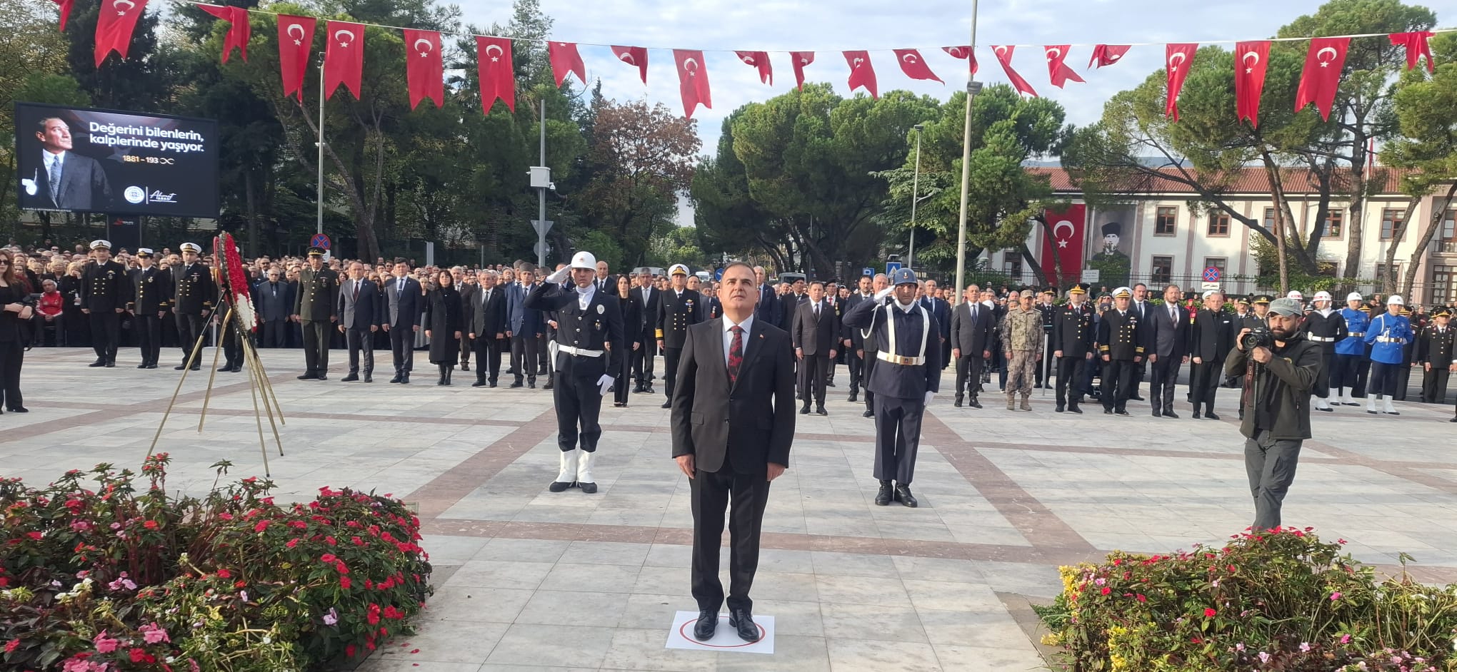 GAZİ MUSTAFA KEMAL ATATÜRK’Ü SAYGI VE MİNNETLE ANIYORUZ