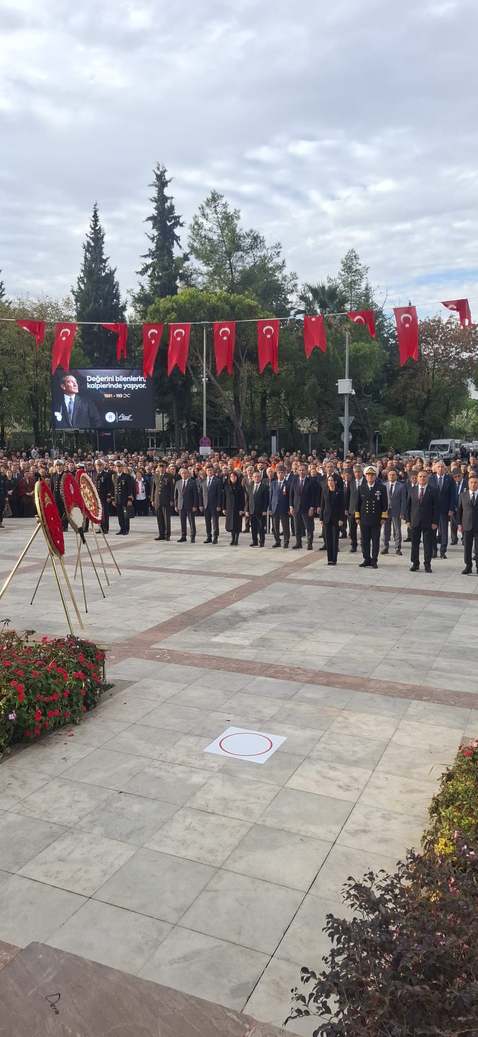 GAZİ MUSTAFA KEMAL ATATÜRK’Ü SAYGI VE MİNNETLE ANIYORUZ