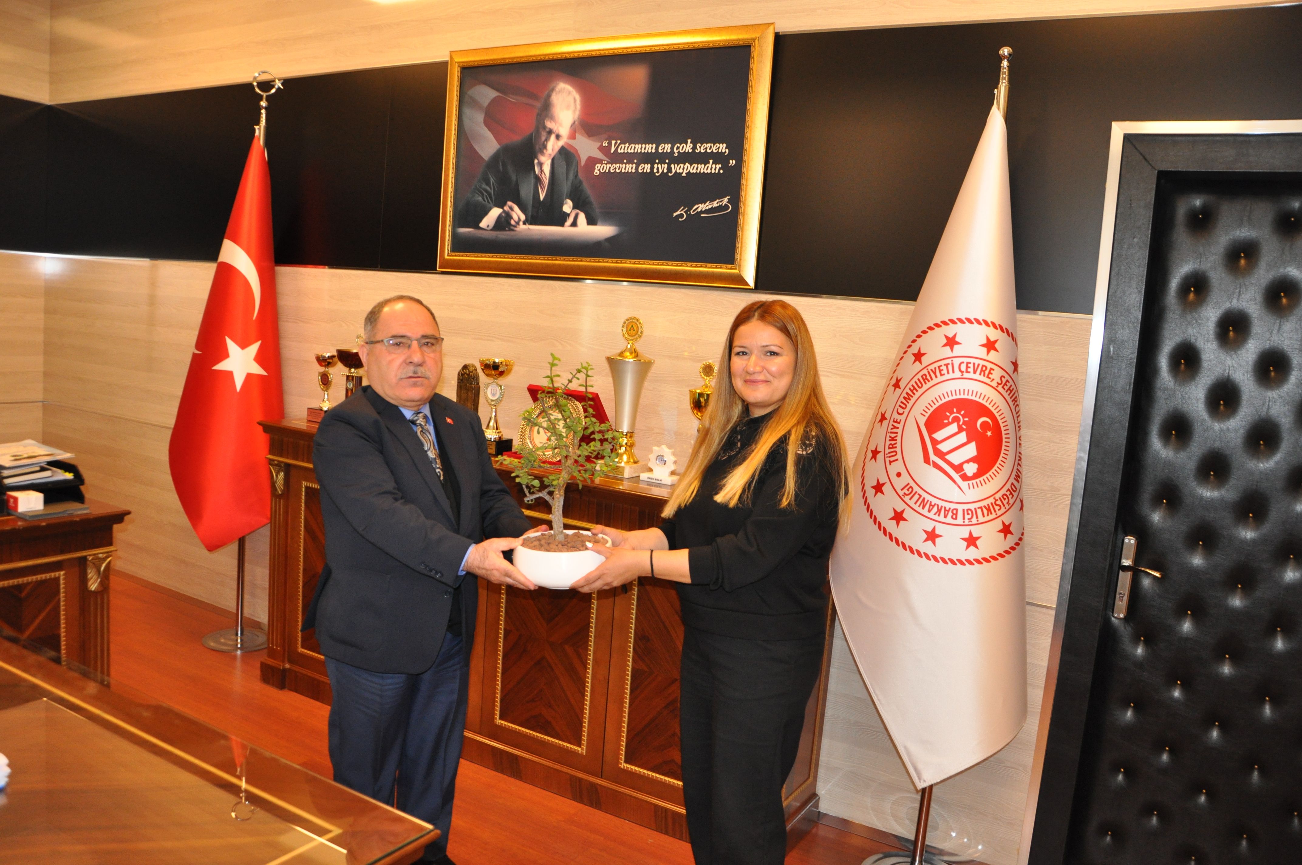 GÖCEK KÜLTÜR TURİZM DERNEĞİ VE HALK MECLİSİNDEN  MÜDÜRLÜĞÜMÜZE ZİYARET