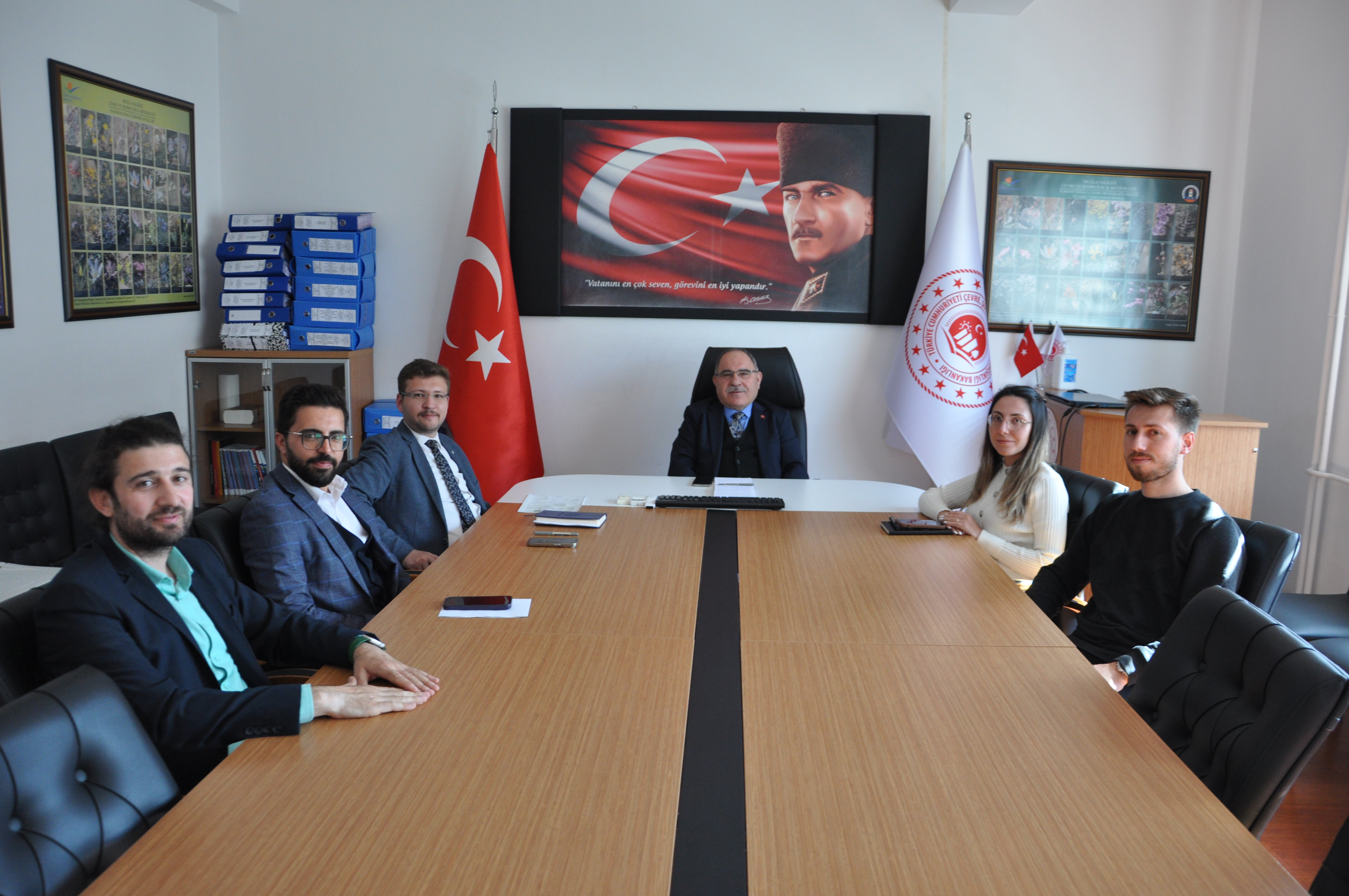 HUKUK İŞLERİ BÜROSU İLE DEĞERLENDİRME TOPLANTISI GERÇEKLEŞTİRİLDİ