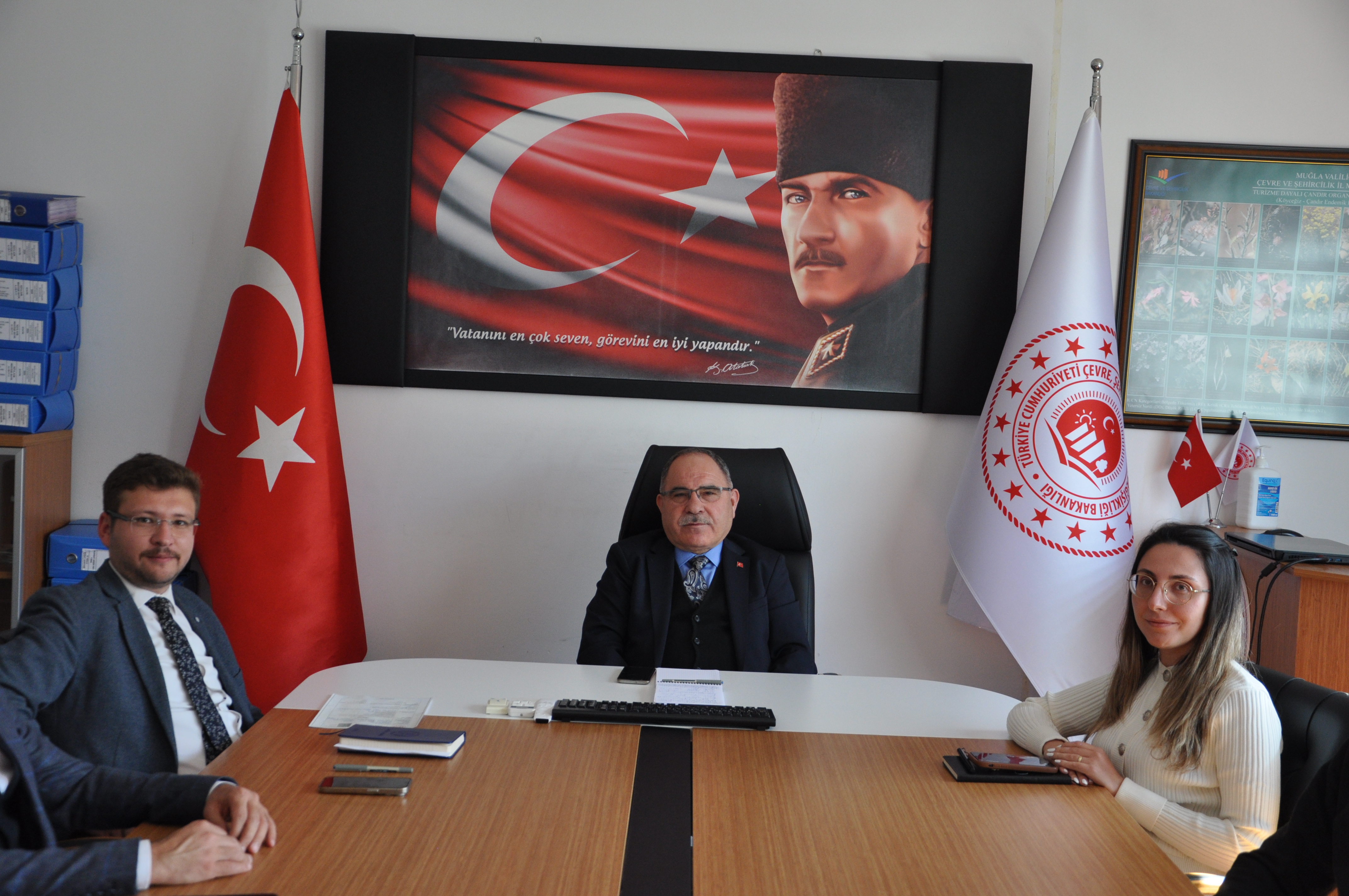HUKUK İŞLERİ BÜROSU İLE DEĞERLENDİRME TOPLANTISI GERÇEKLEŞTİRİLDİ