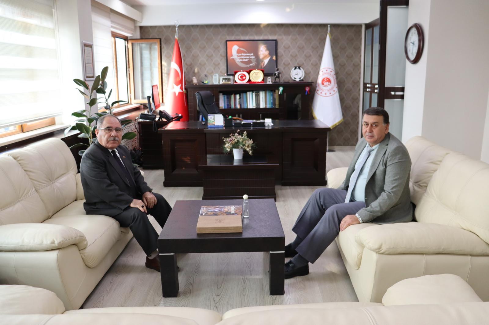 İl Müdürümüz Ömer BOLAT’tan Aydın İl Müdürü Halit ERGİN’e Ziyaret