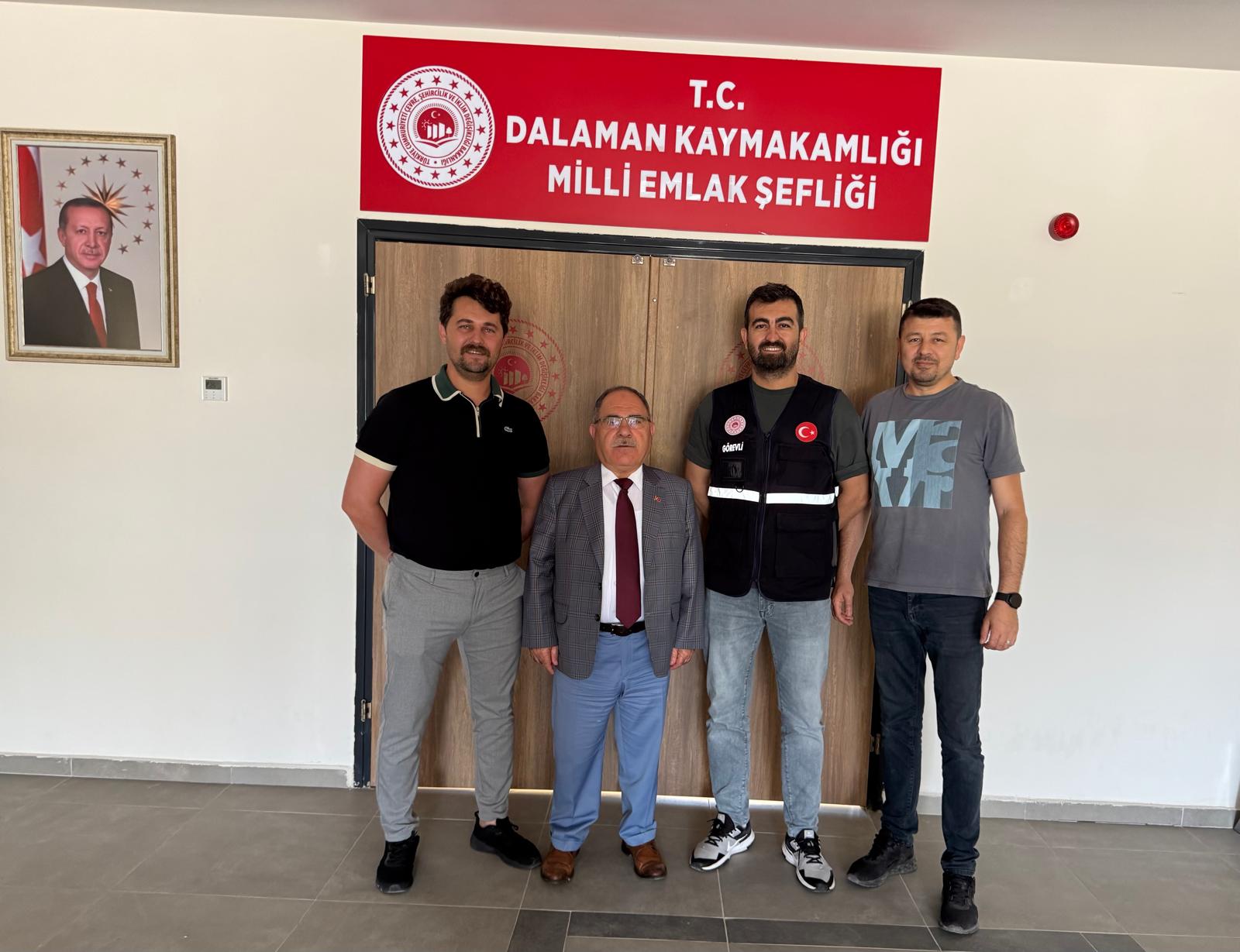 İlçe Milli Emlak Birimlerine Çalışma Ziyaretinde Bulunuldu