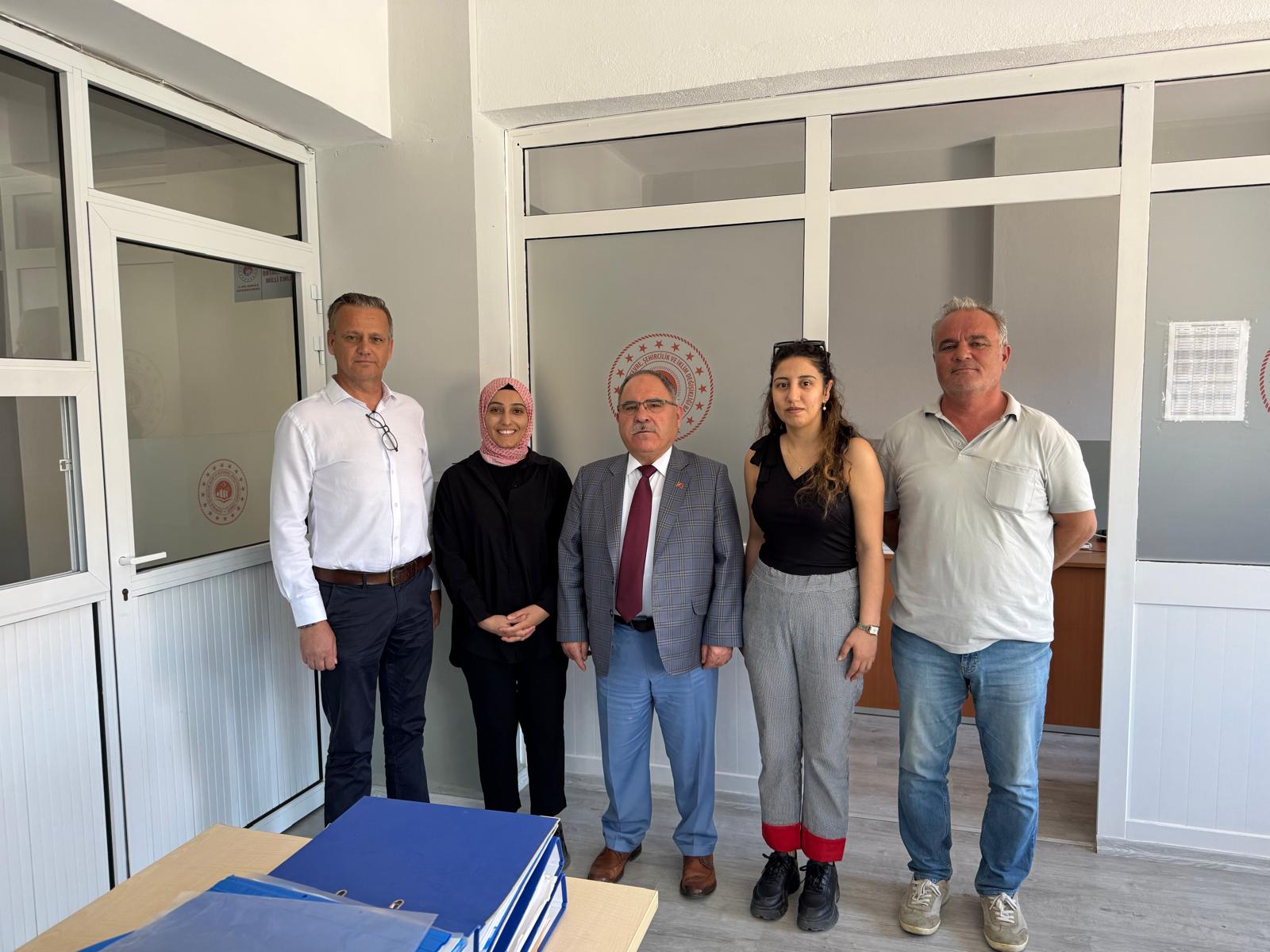 İlçe Milli Emlak Birimlerine Çalışma Ziyaretinde Bulunuldu