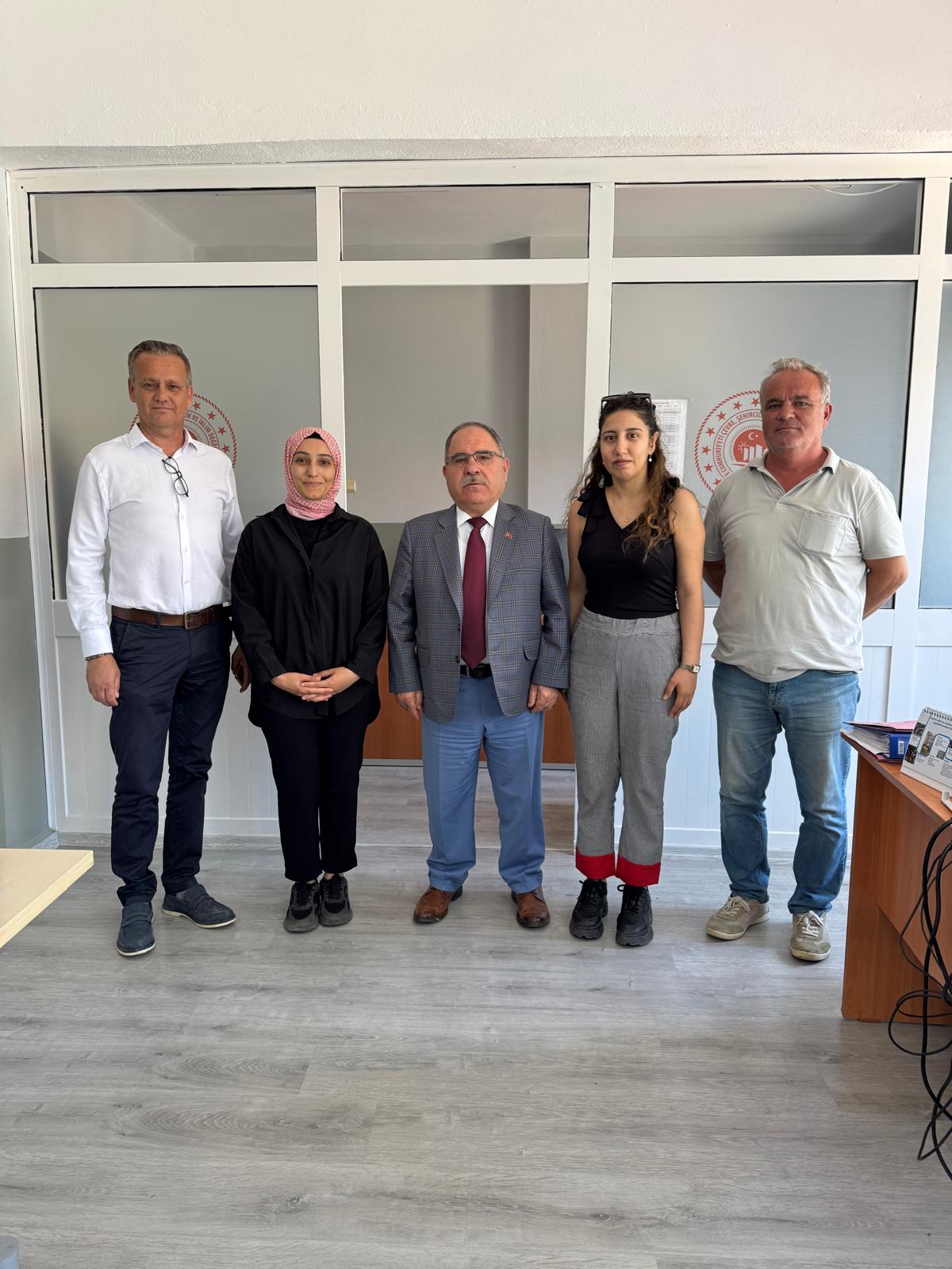 İlçe Milli Emlak Birimlerine Çalışma Ziyaretinde Bulunuldu
