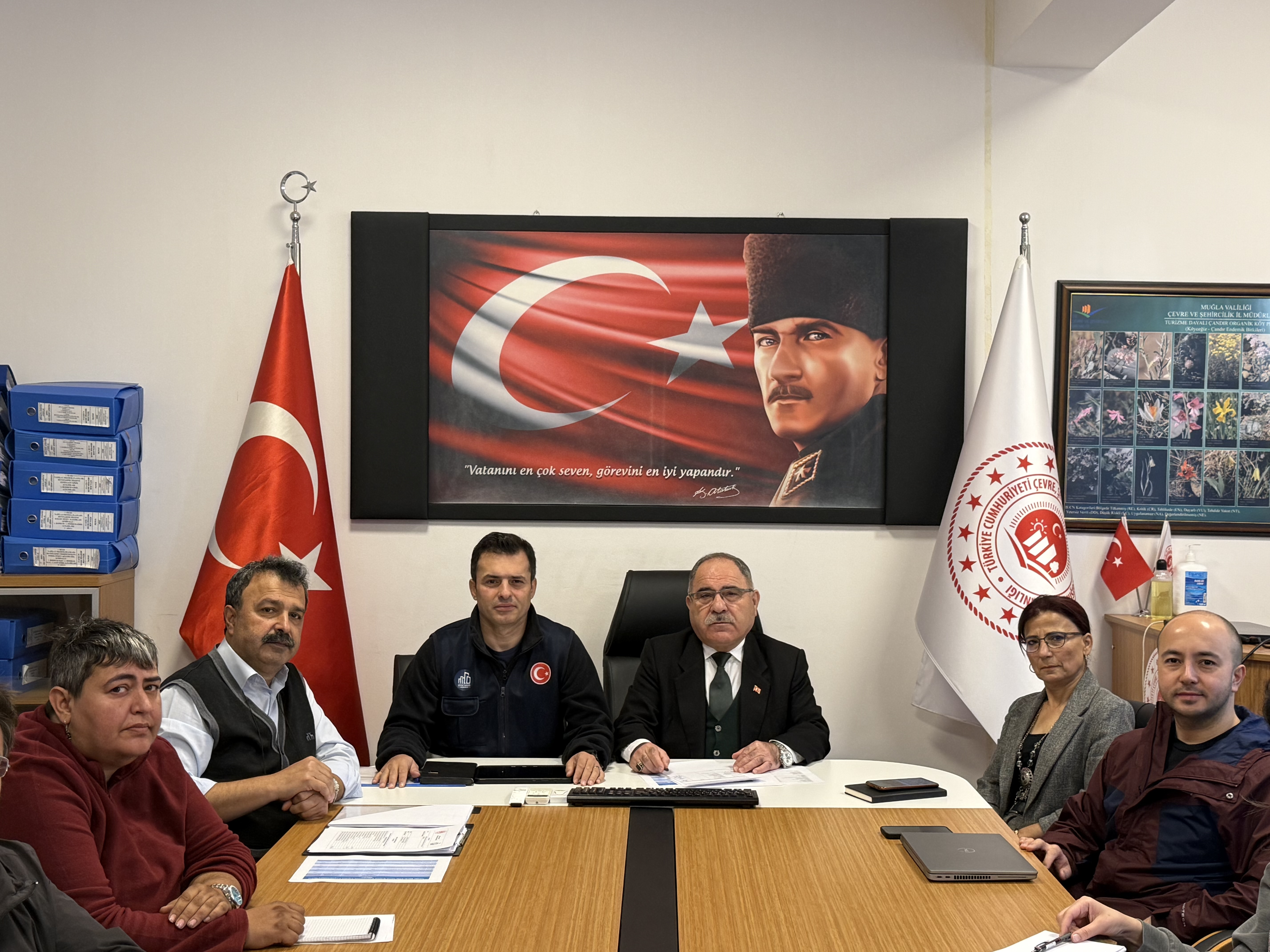 KENTSEL DÖNÜŞÜM KONUSUNDA TOPLANTI YAPILDI