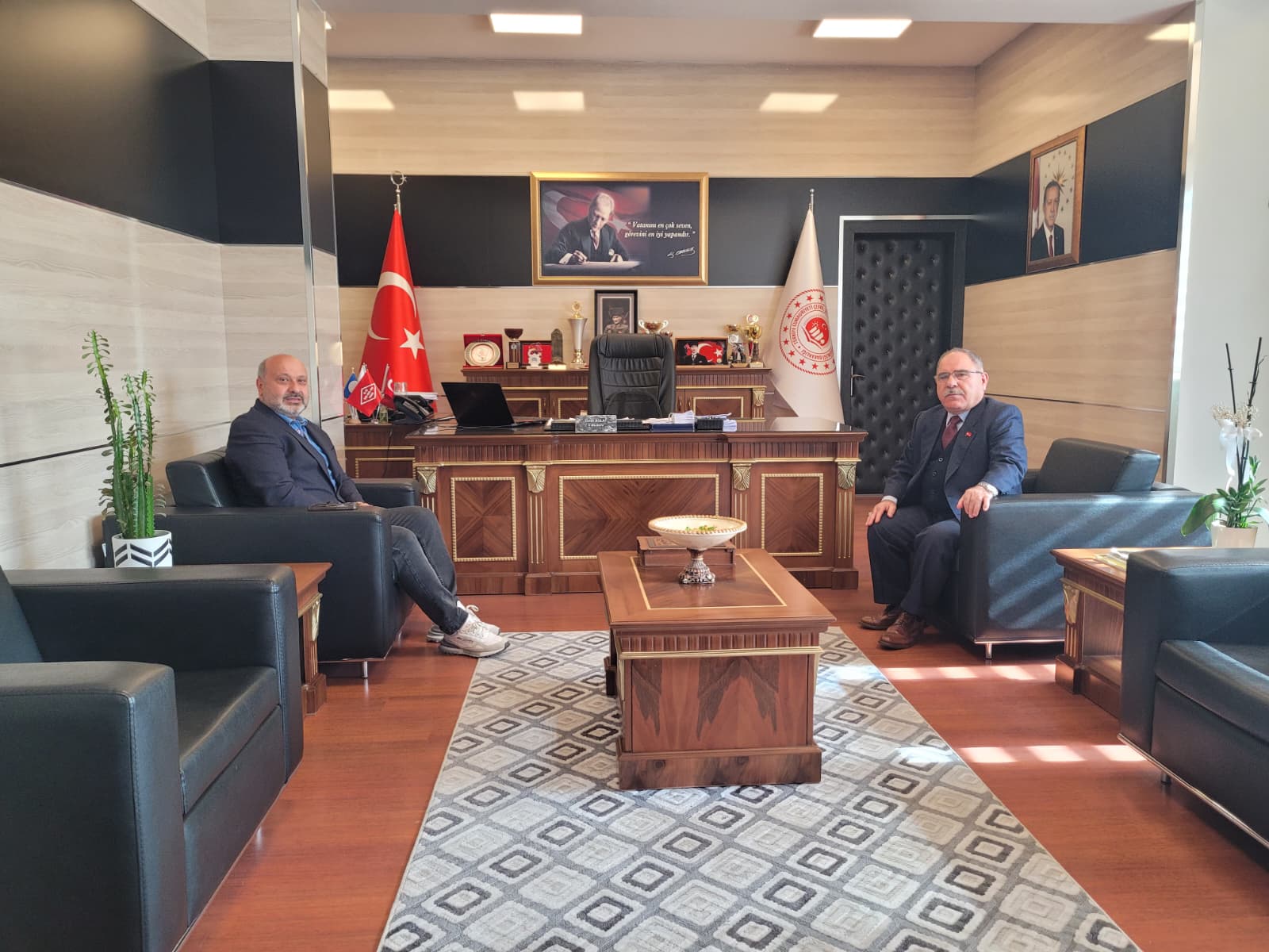 Kentsel Dönüşüm Başkanlığı Basın ve Halkla İlişkiler Müşavirliğinden Ziyaret