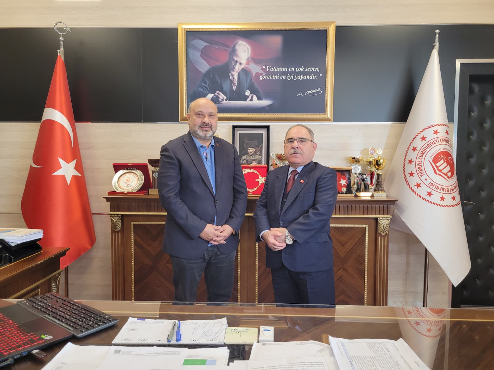 Kentsel Dönüşüm Başkanlığı Basın ve Halkla İlişkiler Müşavirliğinden Ziyaret