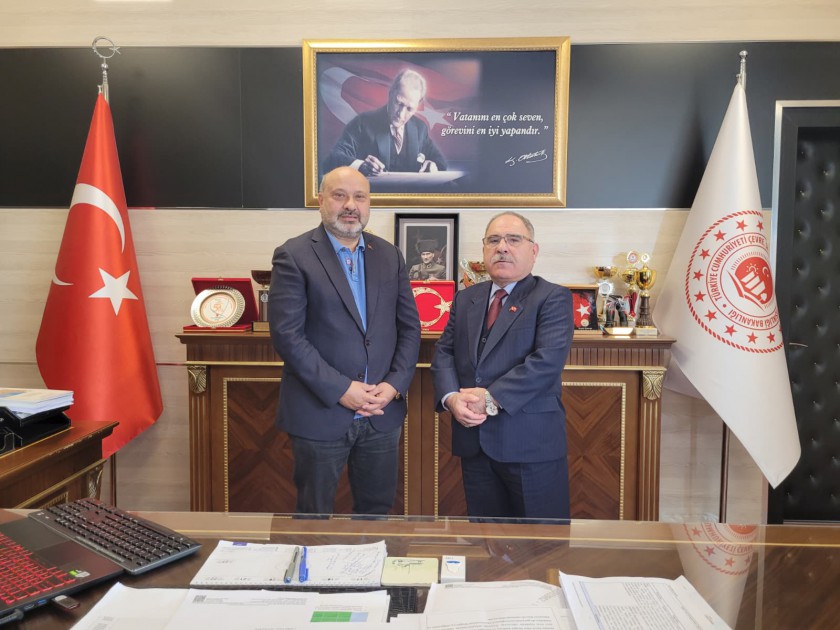 Kentsel Dönüşüm Başkanlığı Basın ve Halkla İlişkiler Müşavirliğinden Ziyaret