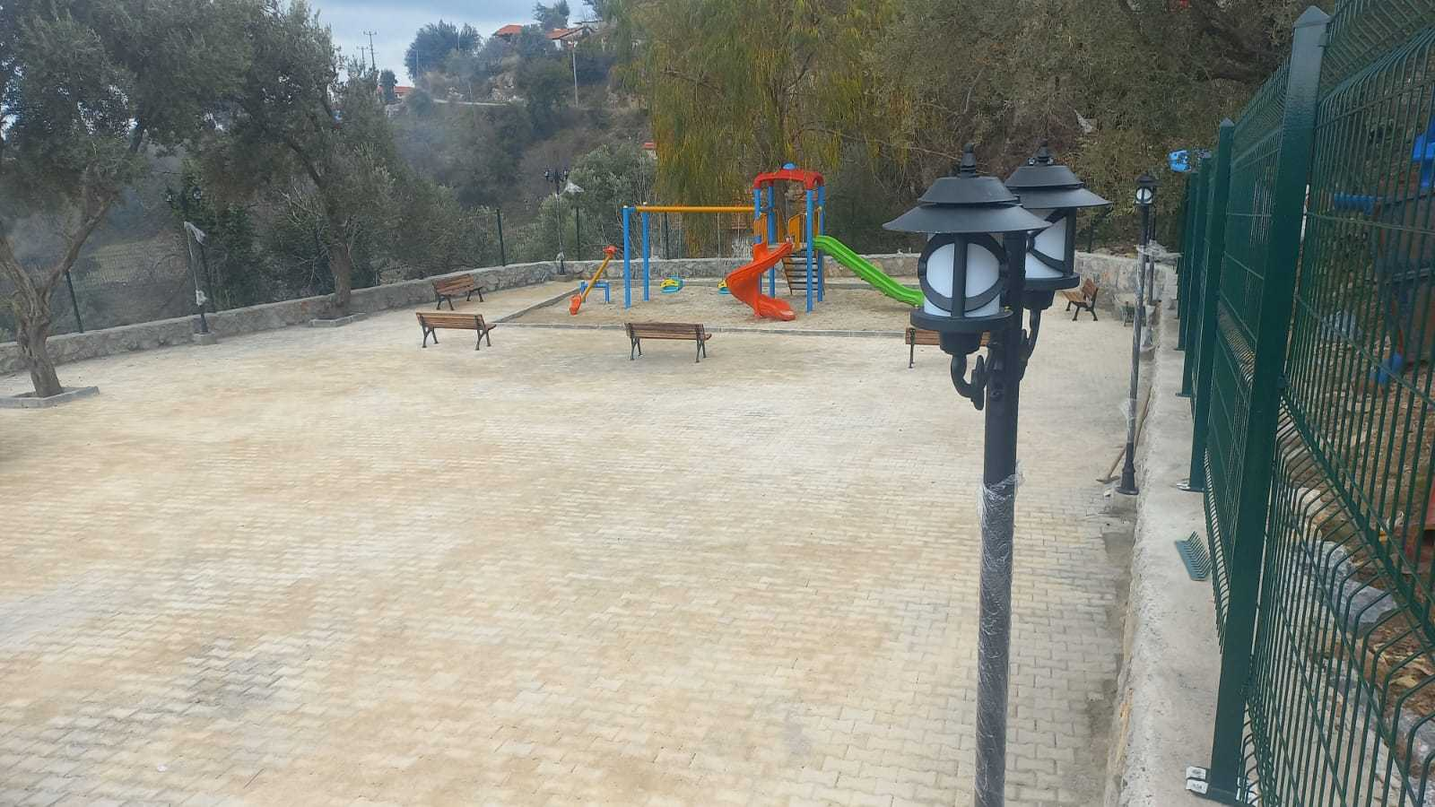 MENTEŞE İLÇESİ DAĞPINAR MAHALLESİNDE YAPILAN PARK TAMAMLANDI