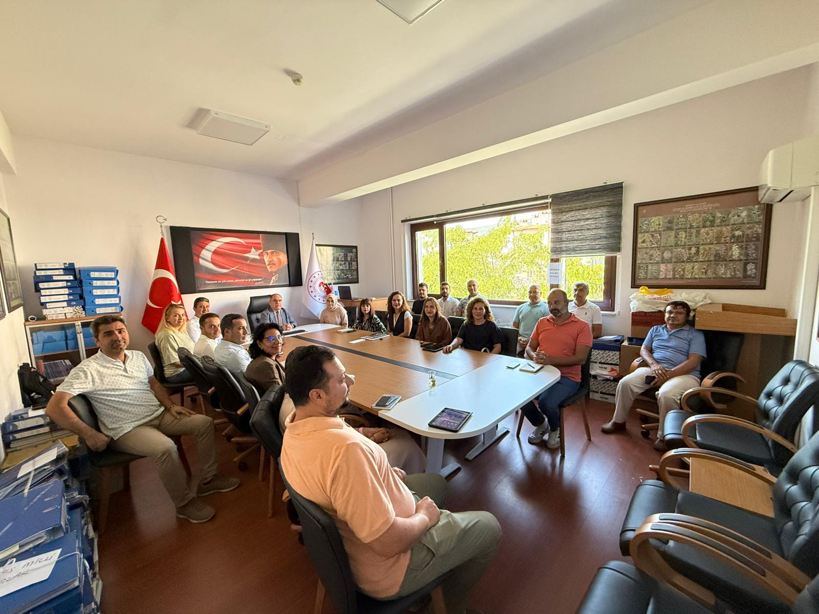 MOBİL ÇEVRE DENETİM UYGULAMALARI HAKKINDA DEĞERLENDİRME TOPLANTISI YAPILDI