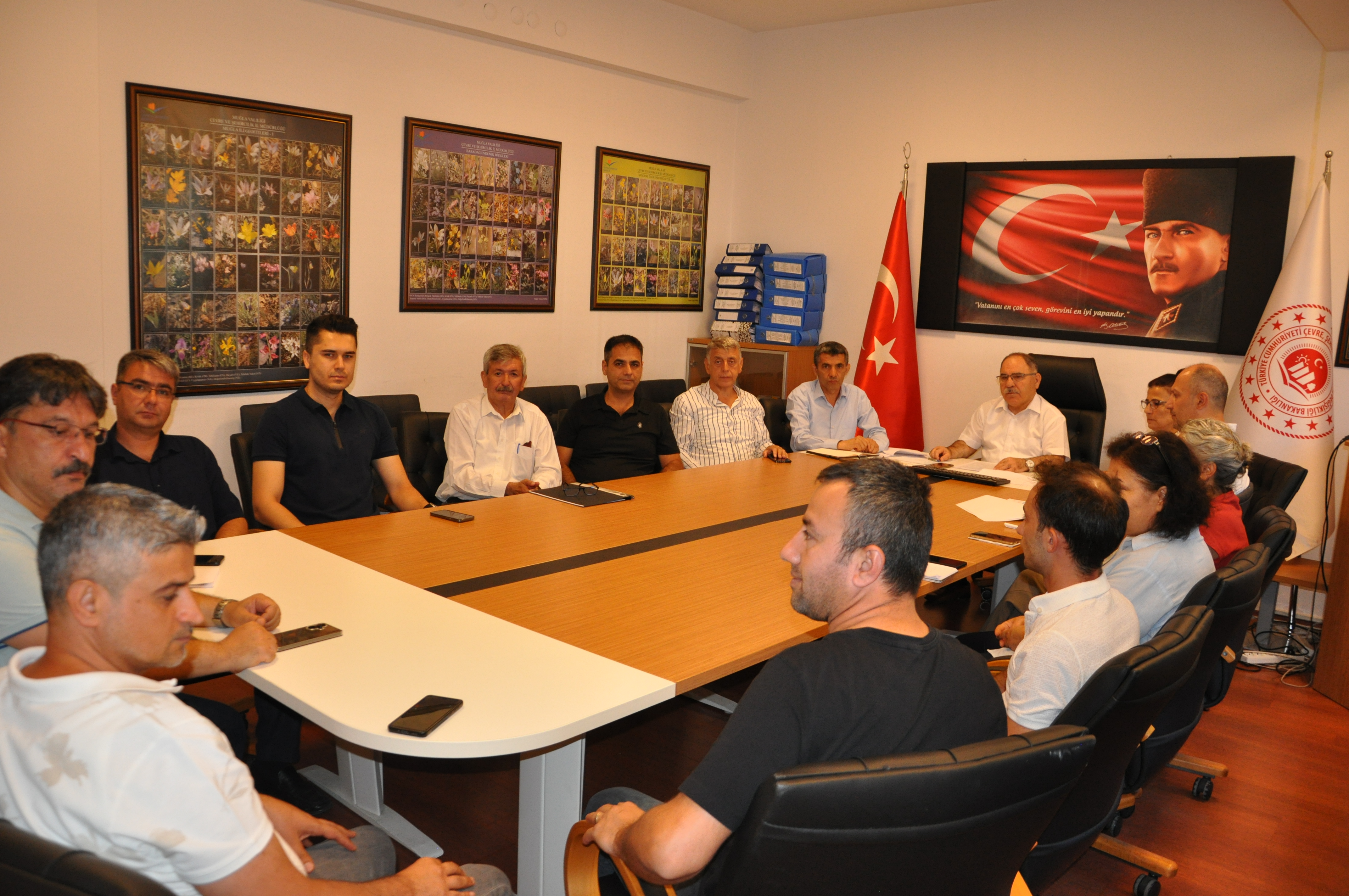 MÜDÜRLÜĞÜMÜZ YAPI DENETİM ŞUBESİ İLE DEĞERLENDİRME TOPLANTISI YAPILDI