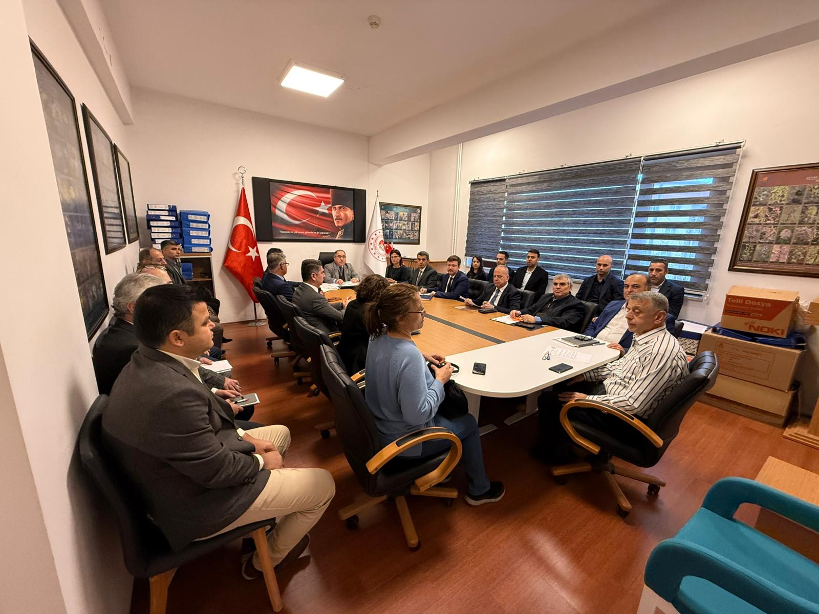 MÜDÜRLÜĞÜMÜZ ŞUBELERİYLE YILLIK DEĞERLENDİRME TOPLANTILARI YAPILDI