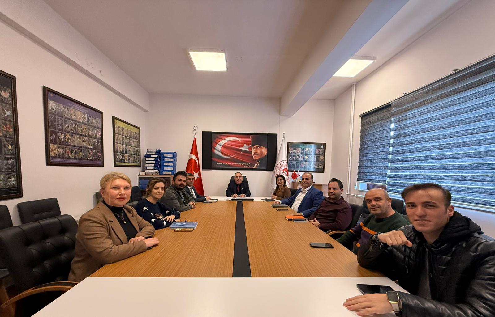 MÜDÜRLÜĞÜMÜZ ŞUBELERİYLE YILLIK DEĞERLENDİRME TOPLANTILARI YAPILDI