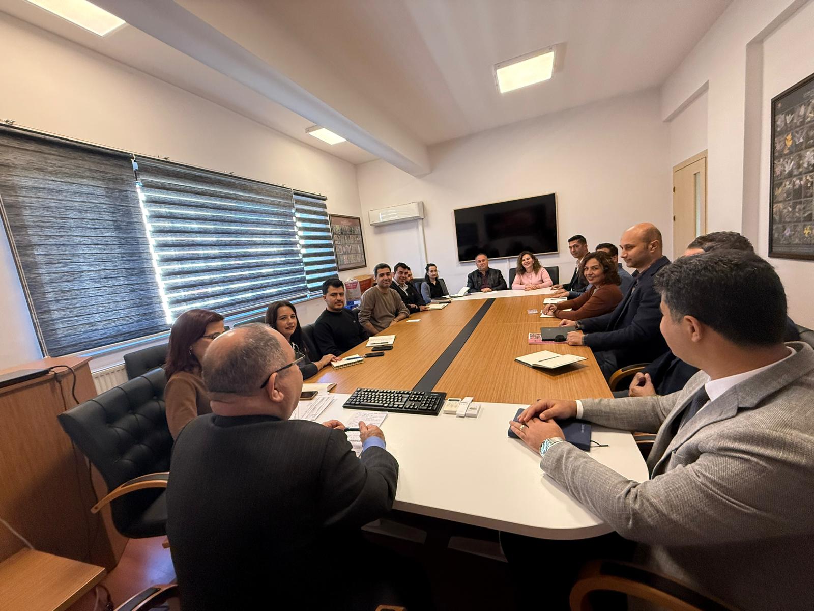 MÜDÜRLÜĞÜMÜZ ŞUBELERİYLE YILLIK DEĞERLENDİRME TOPLANTILARI YAPILDI