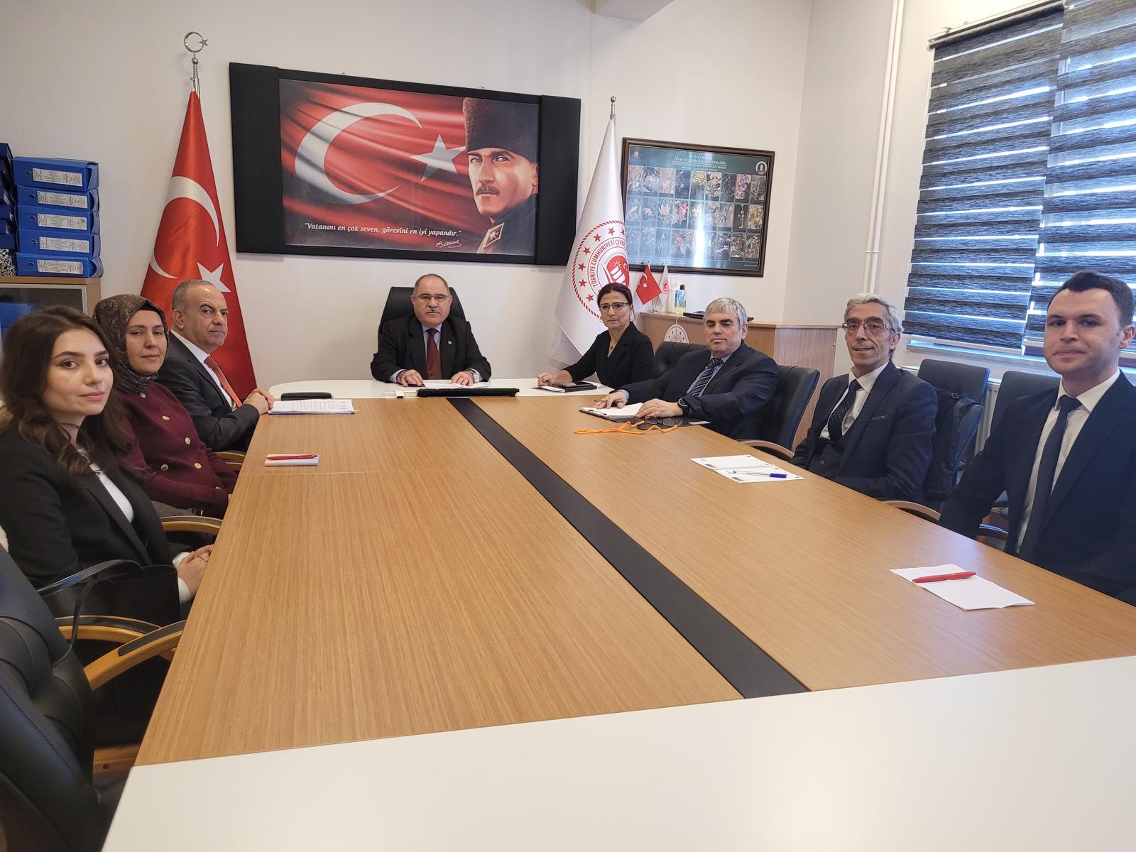 MÜDÜRLÜĞÜMÜZ ŞUBELERİYLE YILLIK DEĞERLENDİRME TOPLANTILARI YAPILDI