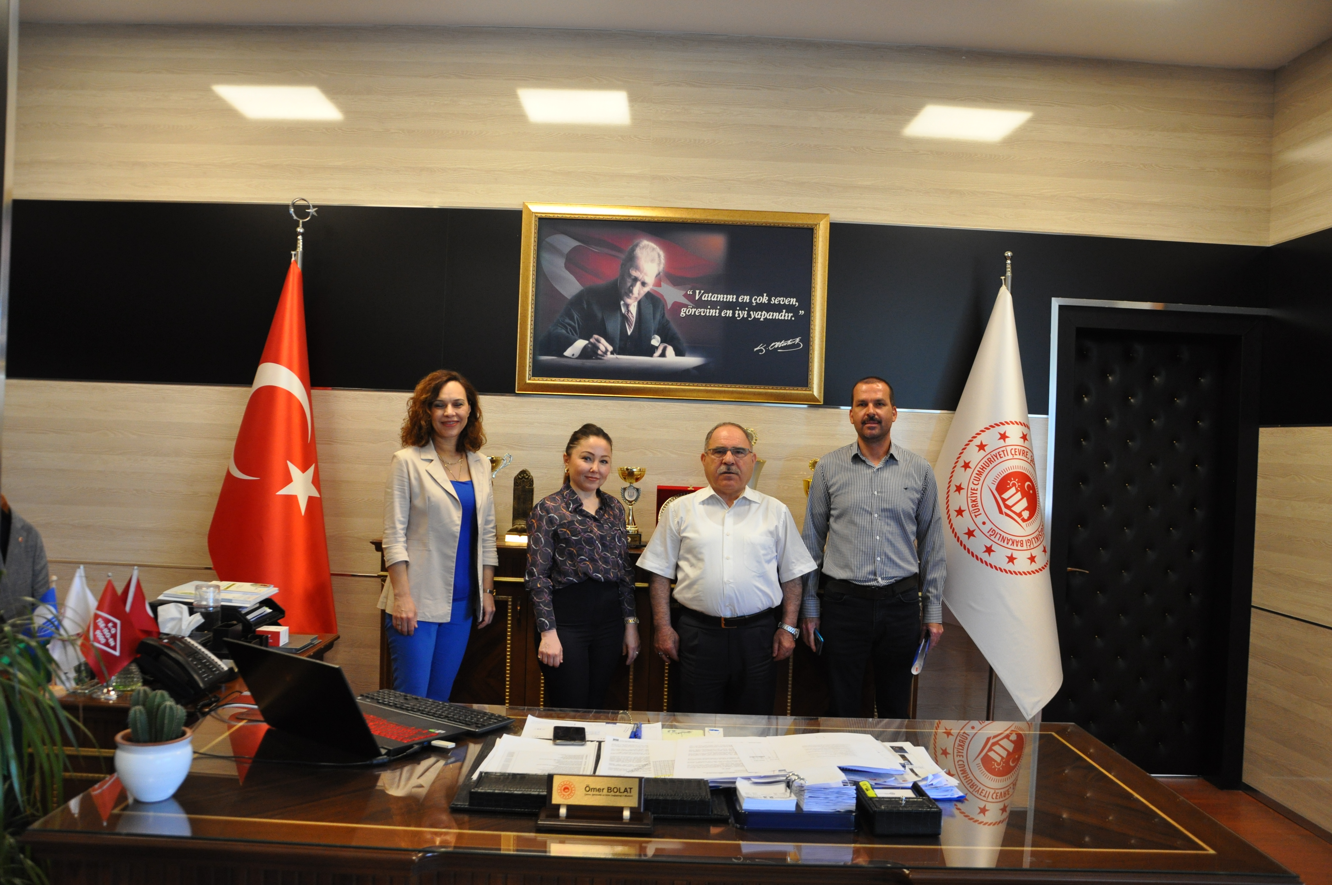 MÜDÜRLÜĞÜMÜZE ZİYARET