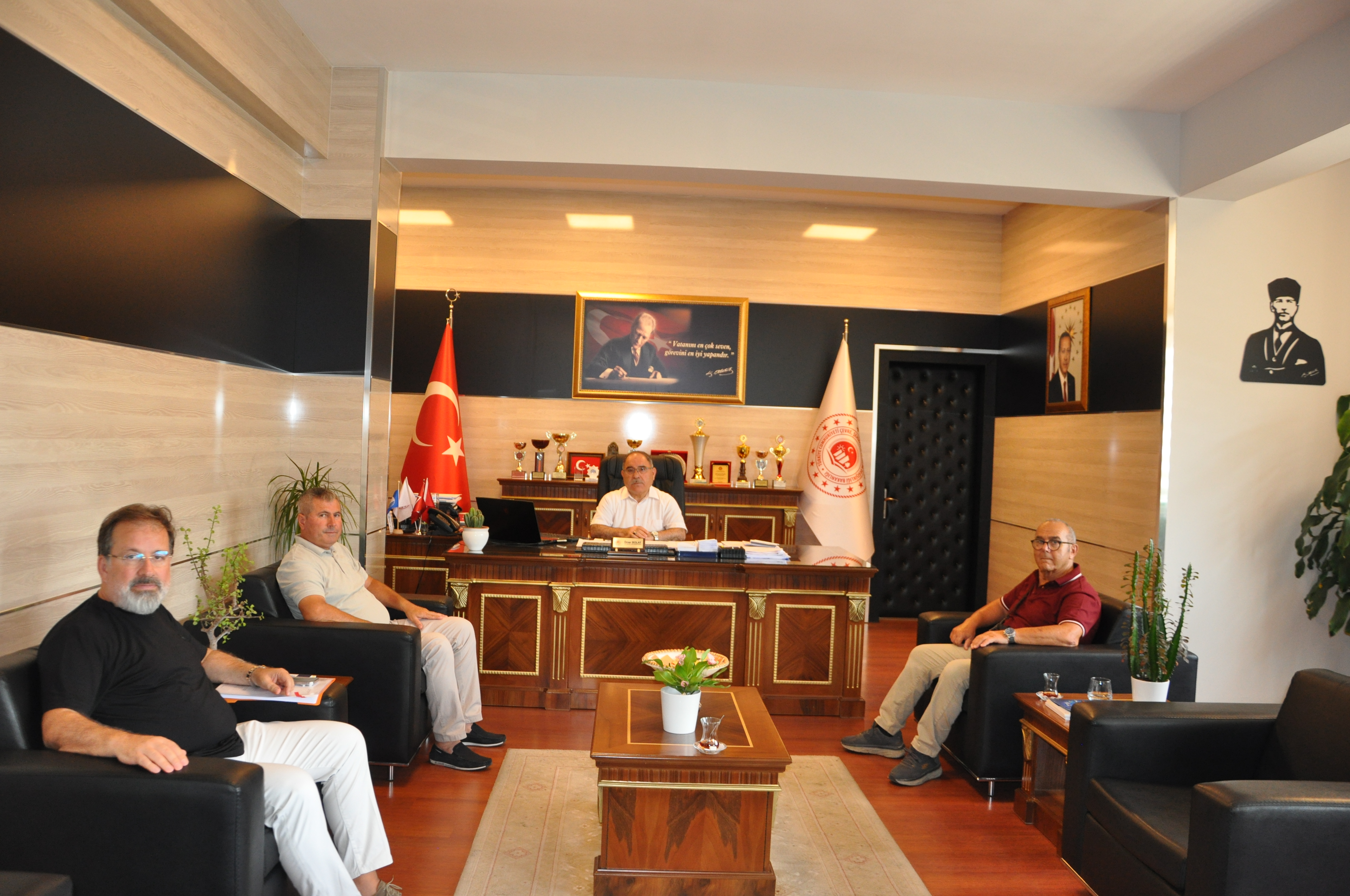 MÜDÜRLÜĞÜMÜZE ZİYARET