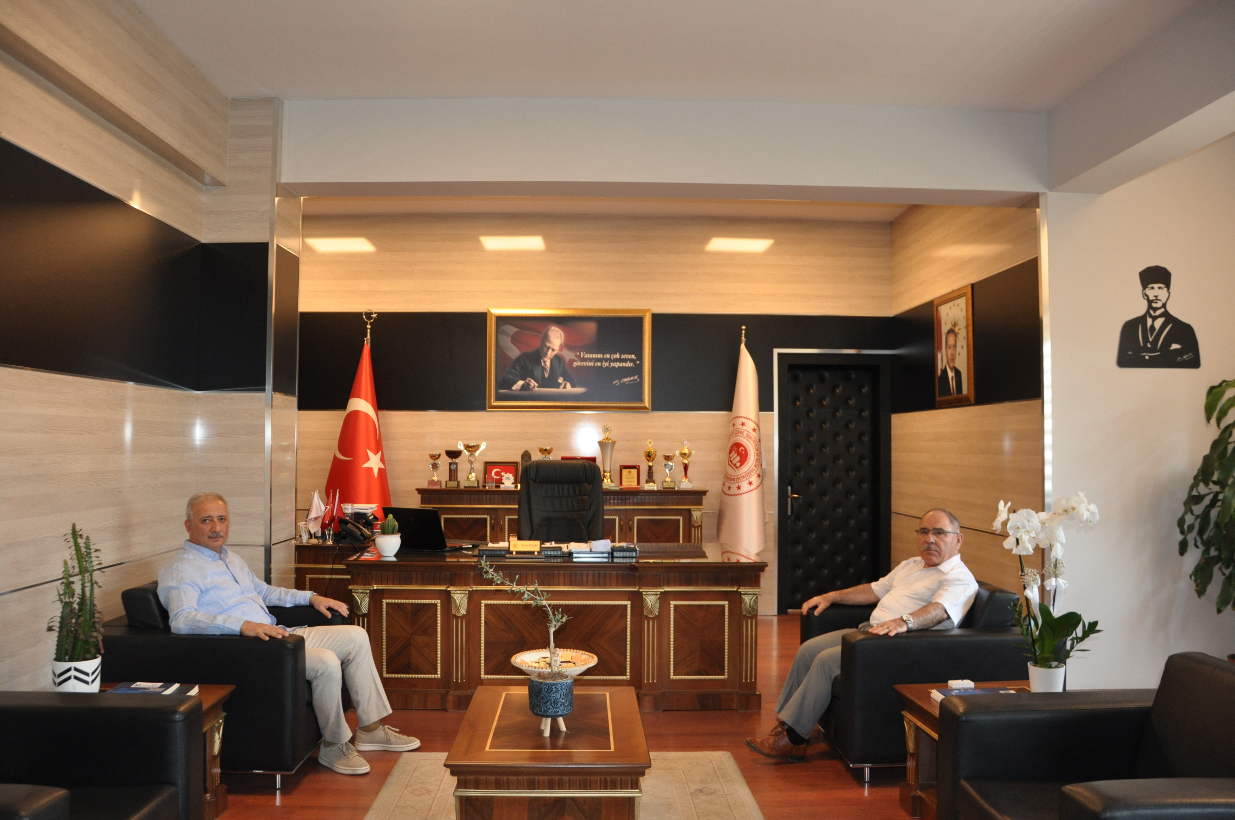 MÜDÜRLÜĞÜMÜZE ZİYARET