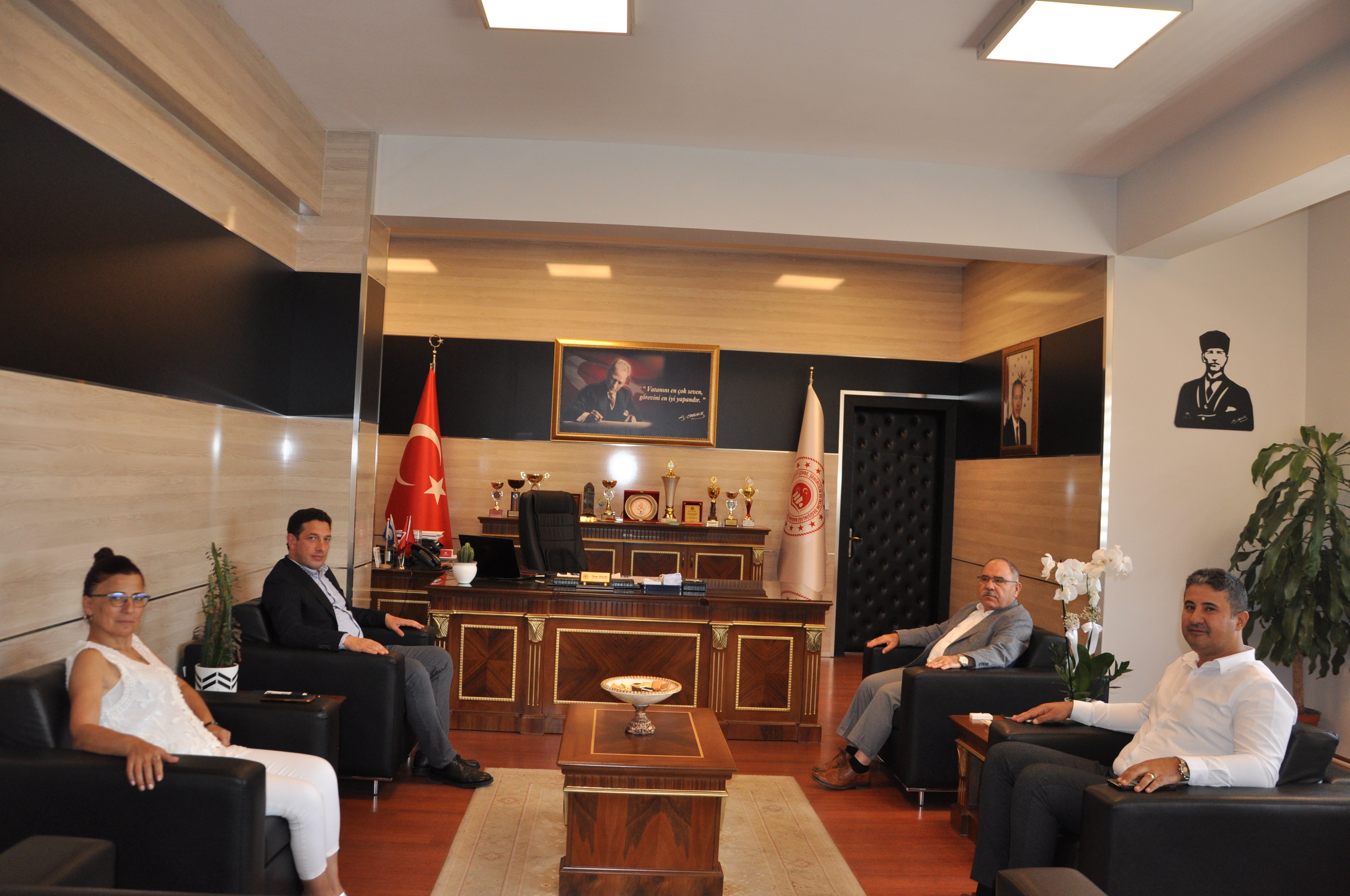 MÜDÜRLÜĞÜMÜZE ZİYARET