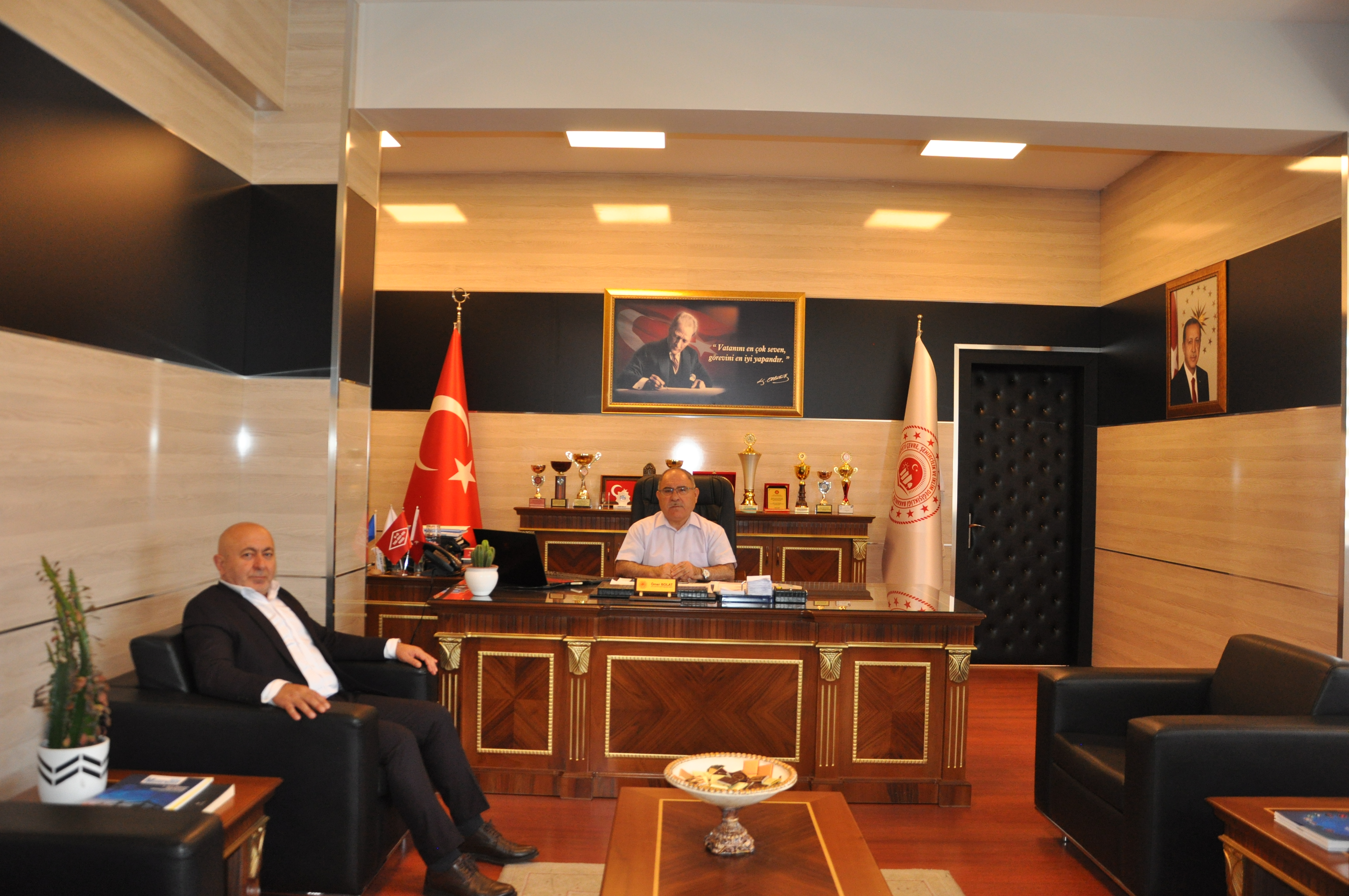 MÜDÜRLÜĞÜMÜZE ZİYARET
