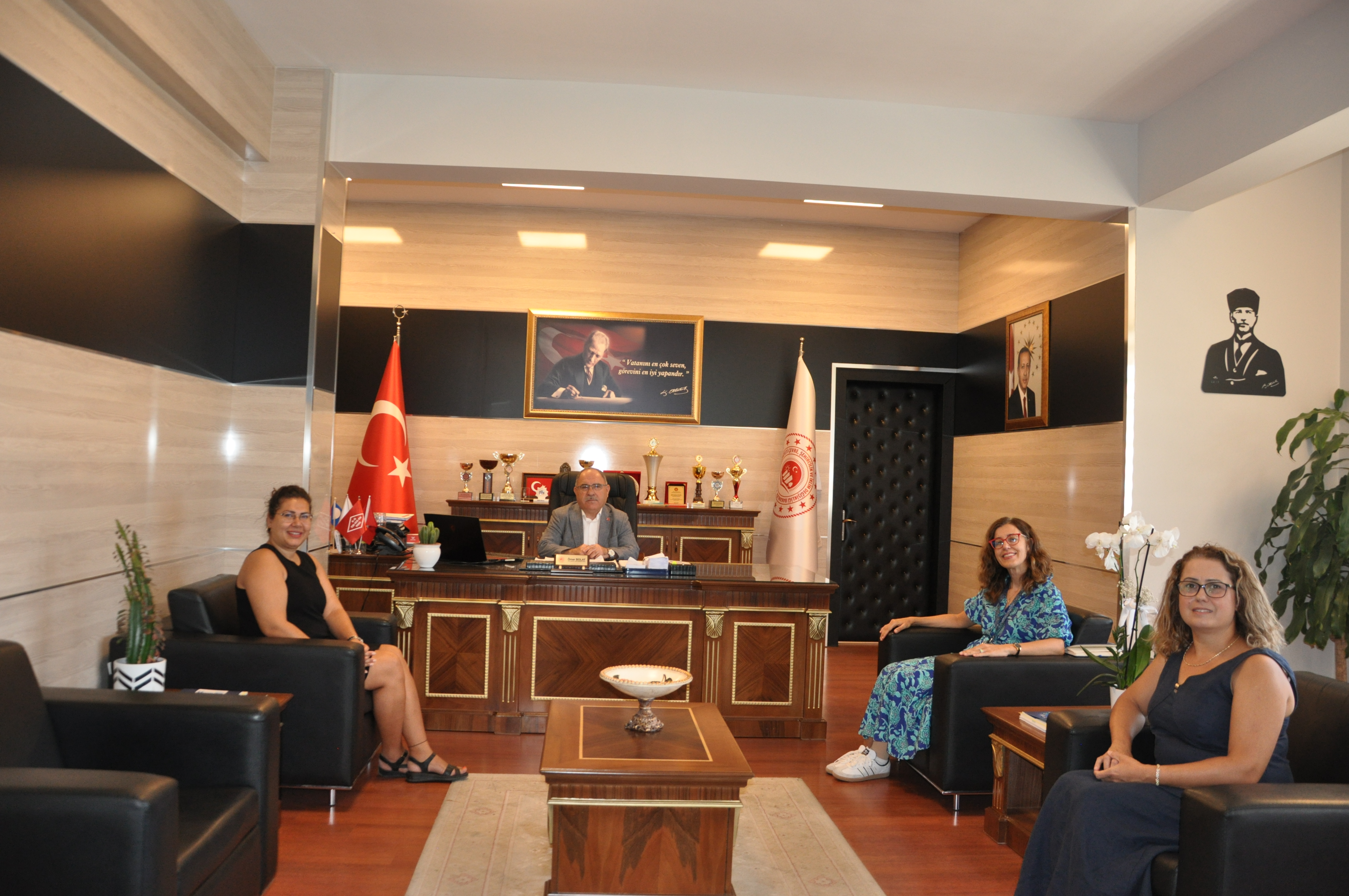 MÜDÜRLÜĞÜMÜZE ZİYARET