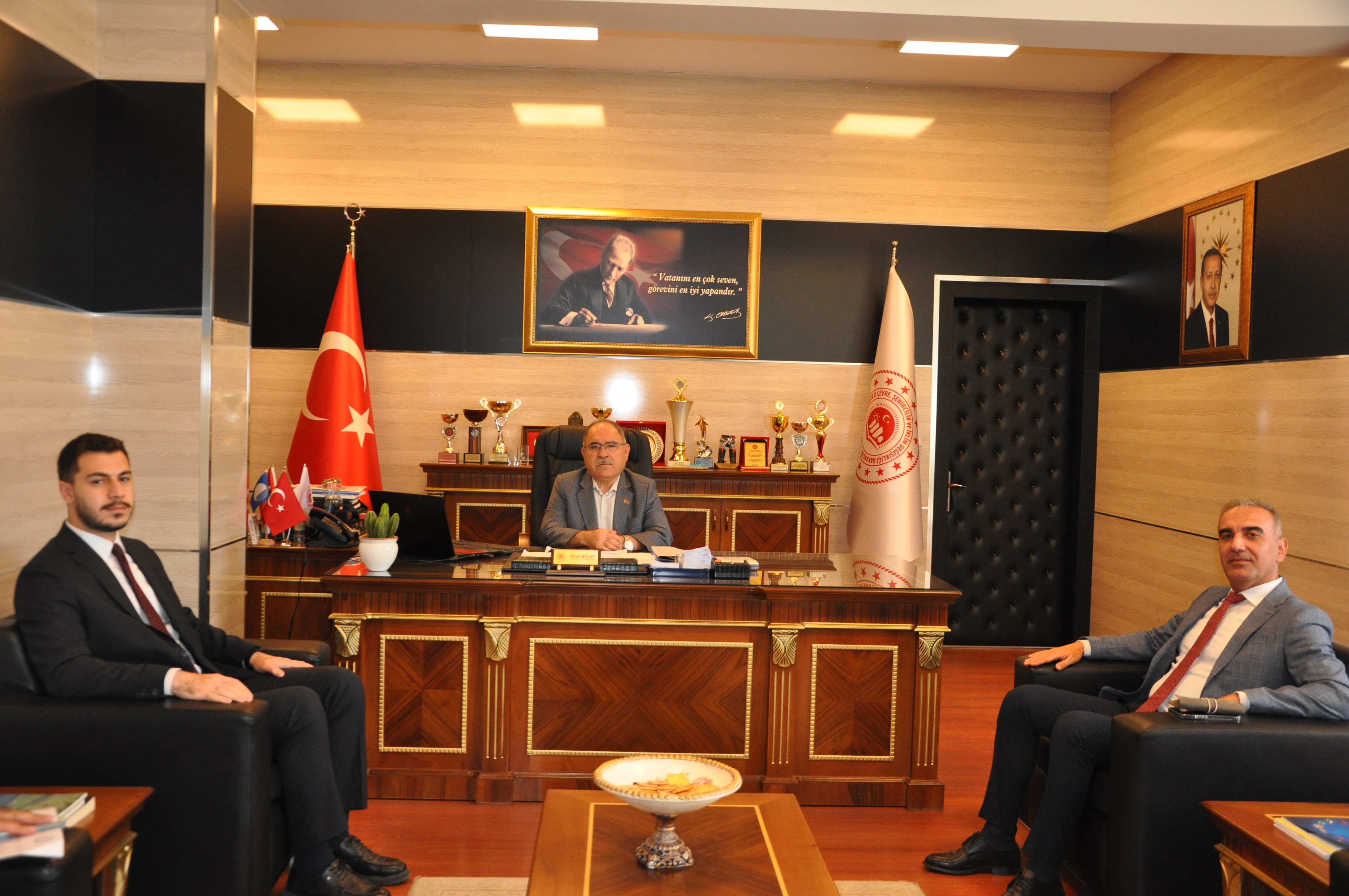 MÜDÜRLÜĞÜMÜZE ZİYARET