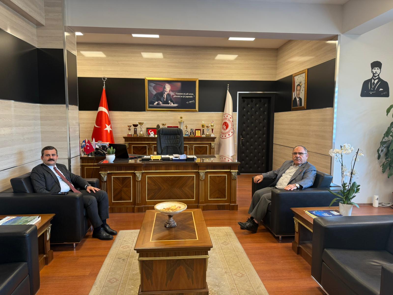 MÜDÜRLÜĞÜMÜZE ZİYARET