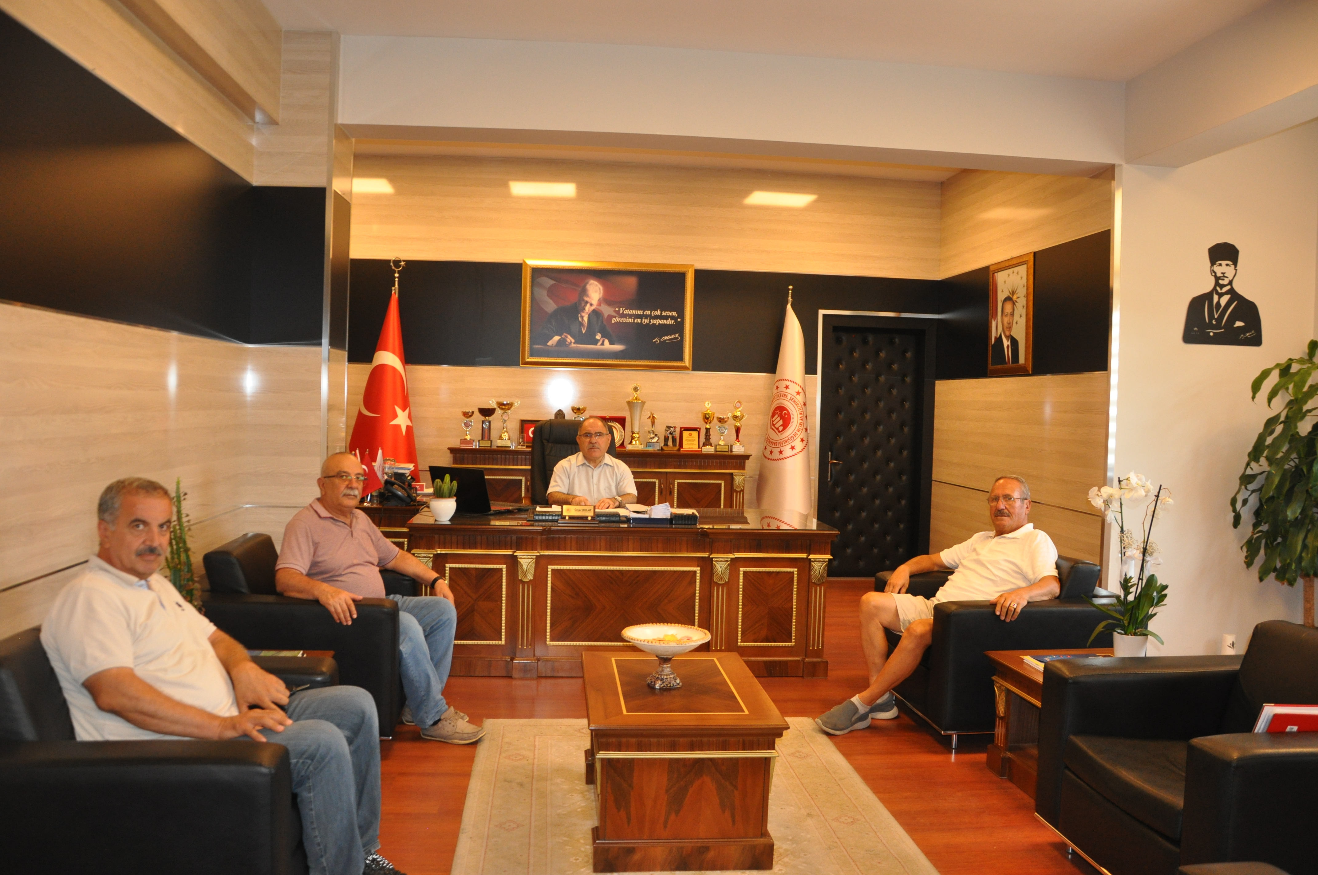 MÜDÜRLÜĞÜMÜZE ZİYARET